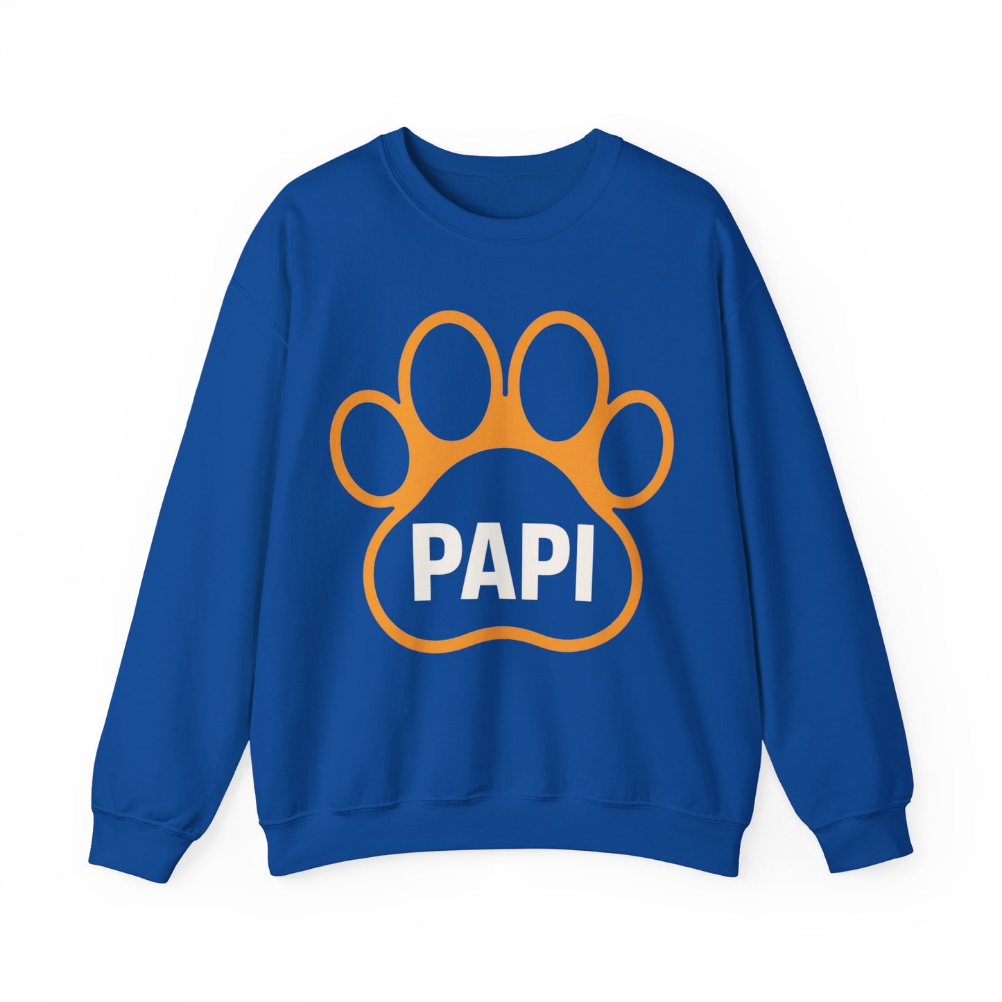 Paw Print Unisex Sweatshirt for Pet Lovers, Cozy Gift for Dog Moms, Birthday Gift, Animal Lover Apparel, Cute Pet Owner Crewneck
