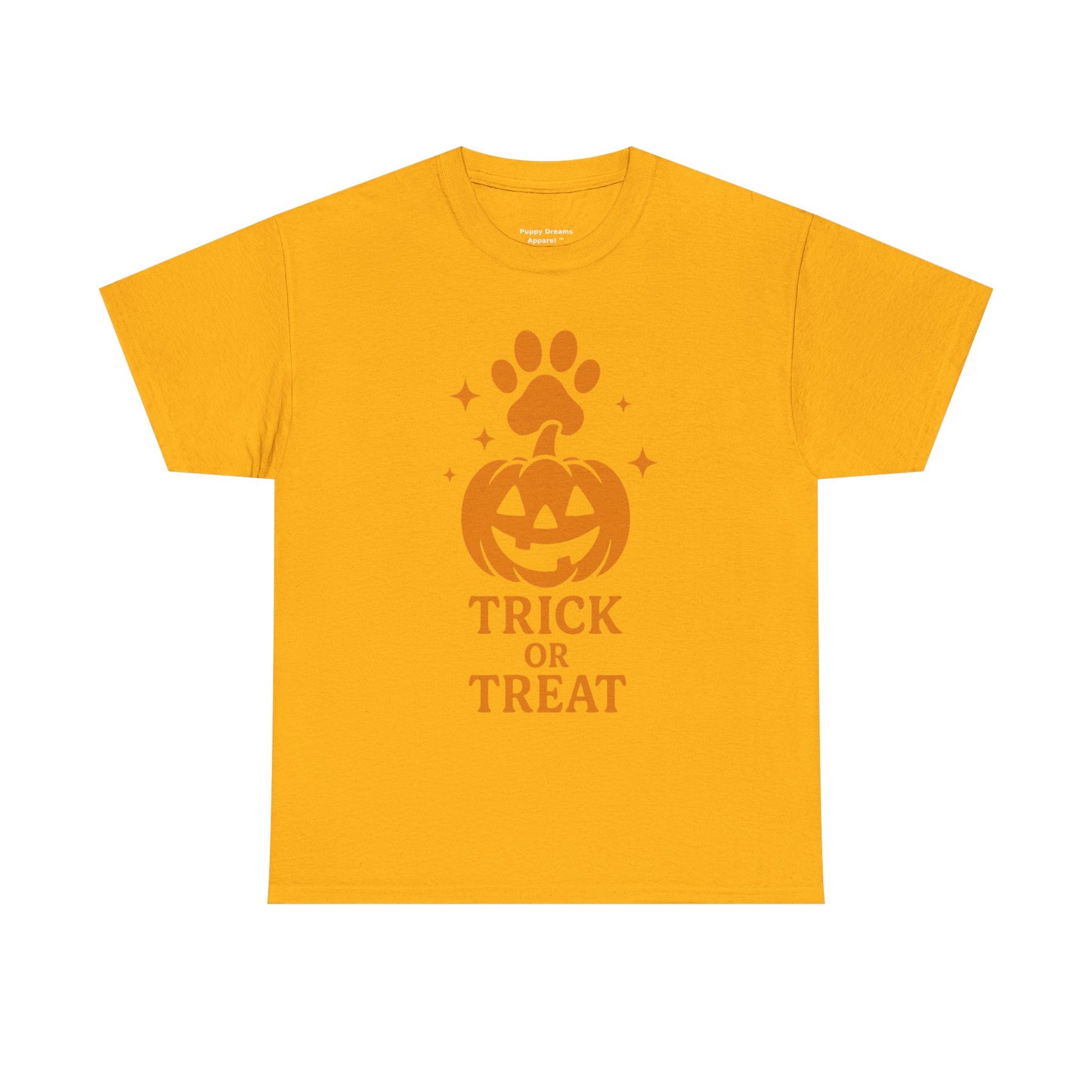 Halloween Pet Lovers Tee, Trick or Treat T-Shirt, Dog Costume Shirt, Fall Apparel, Cute Halloween Top, Gift for Animal Lovers