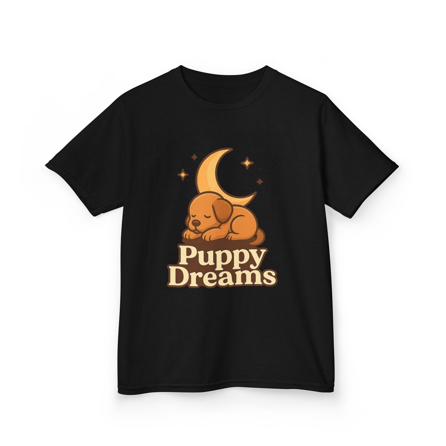 Puppy Dreams Kids Tee, Dreamy Cotton T-Shirt for Children, Cute Dog Shirt, Animal Lover Gift, Birthday Party Outfit, Cozy Everyday Wear