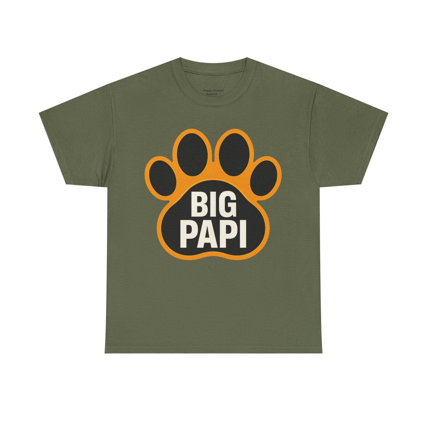 Big Papi Unisex Heavy Cotton Tee, Funny Animal Lover Shirt, Pet Parent Gift, Casual Wear, Birthday Apparel