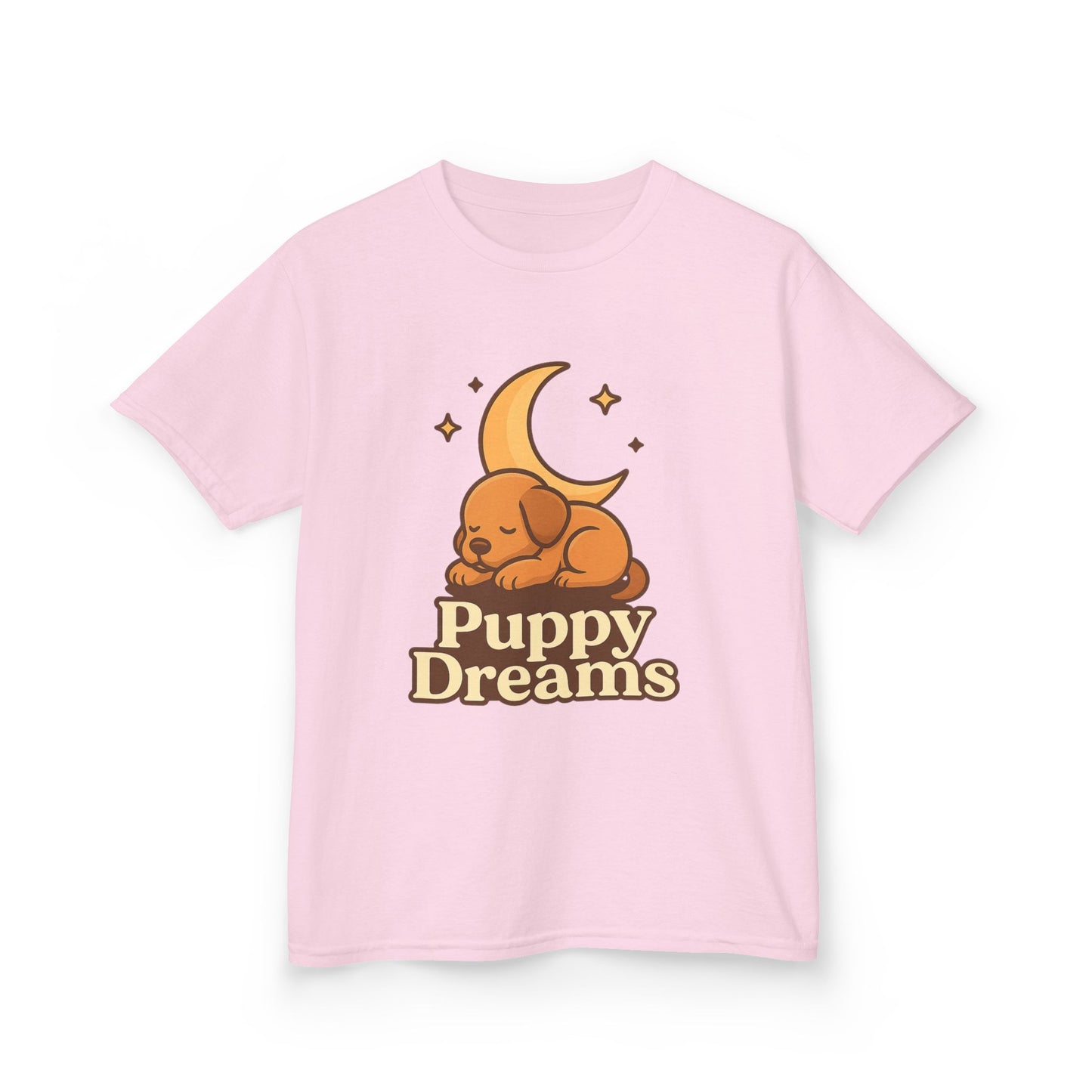 Puppy Dreams Kids Tee, Dreamy Cotton T-Shirt for Children, Cute Dog Shirt, Animal Lover Gift, Birthday Party Outfit, Cozy Everyday Wear