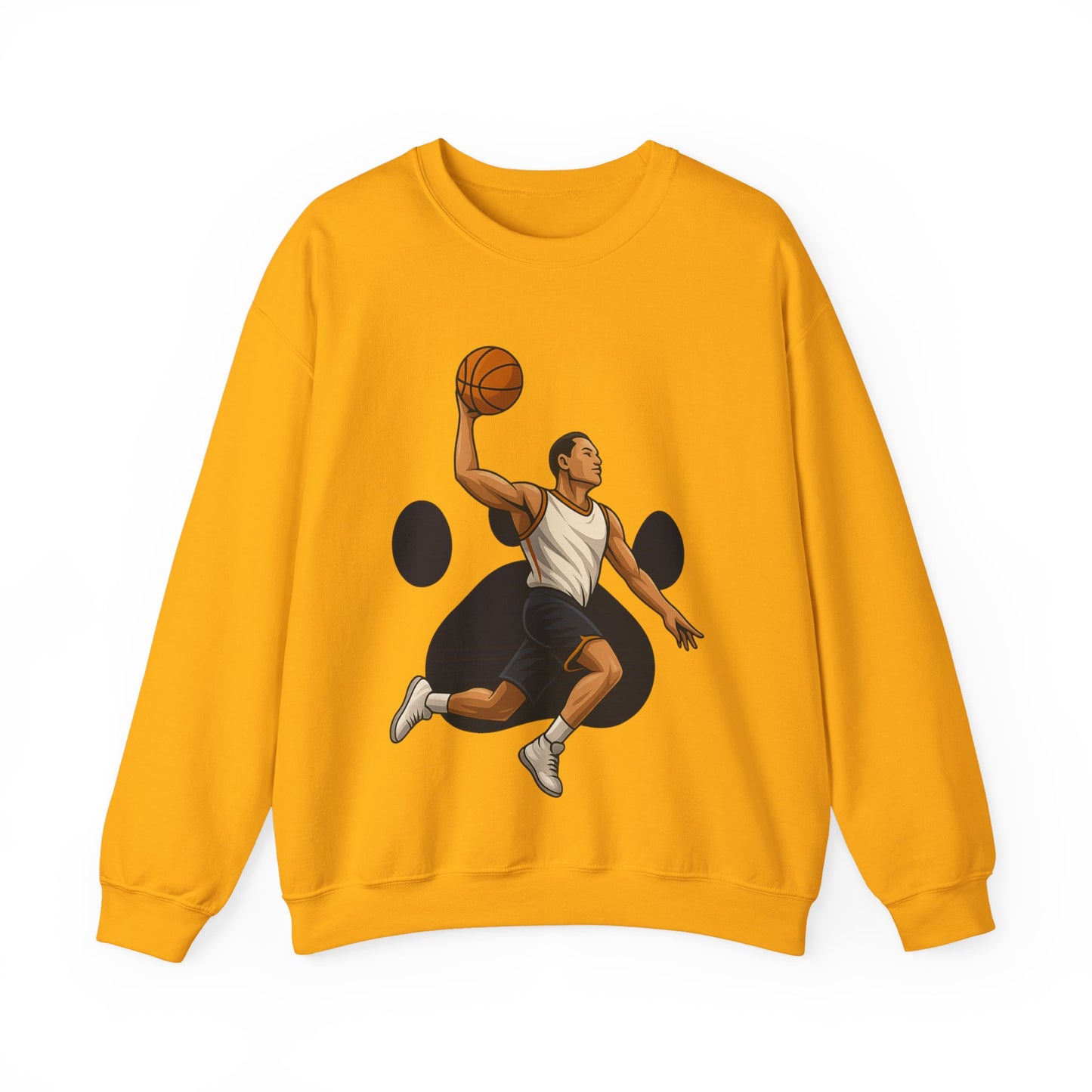 Basketball Vibes Crewneck Sweatshirt, Sports Gift, Athletic Fashion, Unisex Style, Casual Wear, Gift for Sport Lovers