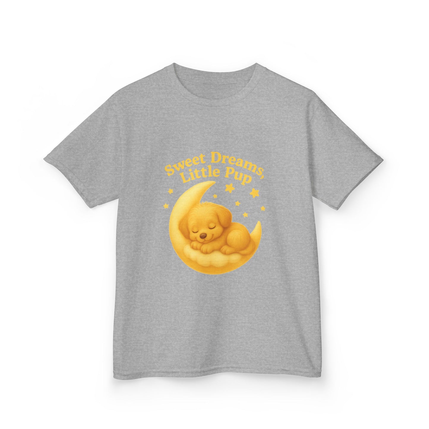 Sweet Dreams Little Pup Kids Tee, Cute Dog T-Shirt, Puppy Lover Gift, Kids Sleepwear, Animal Lover Apparel, Adorable Childrens Shirt