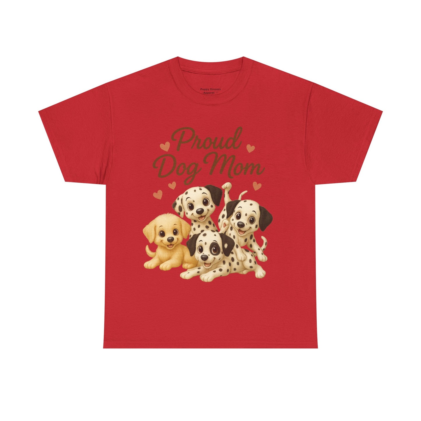 Proud Dog Mom Tee, Pet Lover Shirt, Dog Parent Gift, Birthday Gift for Dog Owners, Animal Lover Fashion, Cute Dog Graphic Tee