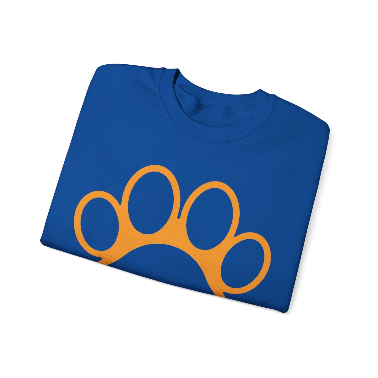 Paw Print Unisex Sweatshirt for Pet Lovers, Cozy Gift for Dog Moms, Birthday Gift, Animal Lover Apparel, Cute Pet Owner Crewneck