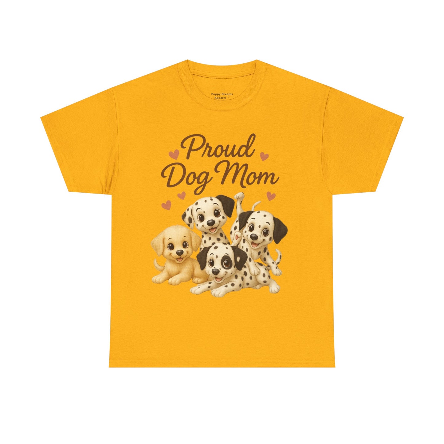 Proud Dog Mom Tee, Pet Lover Shirt, Dog Parent Gift, Birthday Gift for Dog Owners, Animal Lover Fashion, Cute Dog Graphic Tee