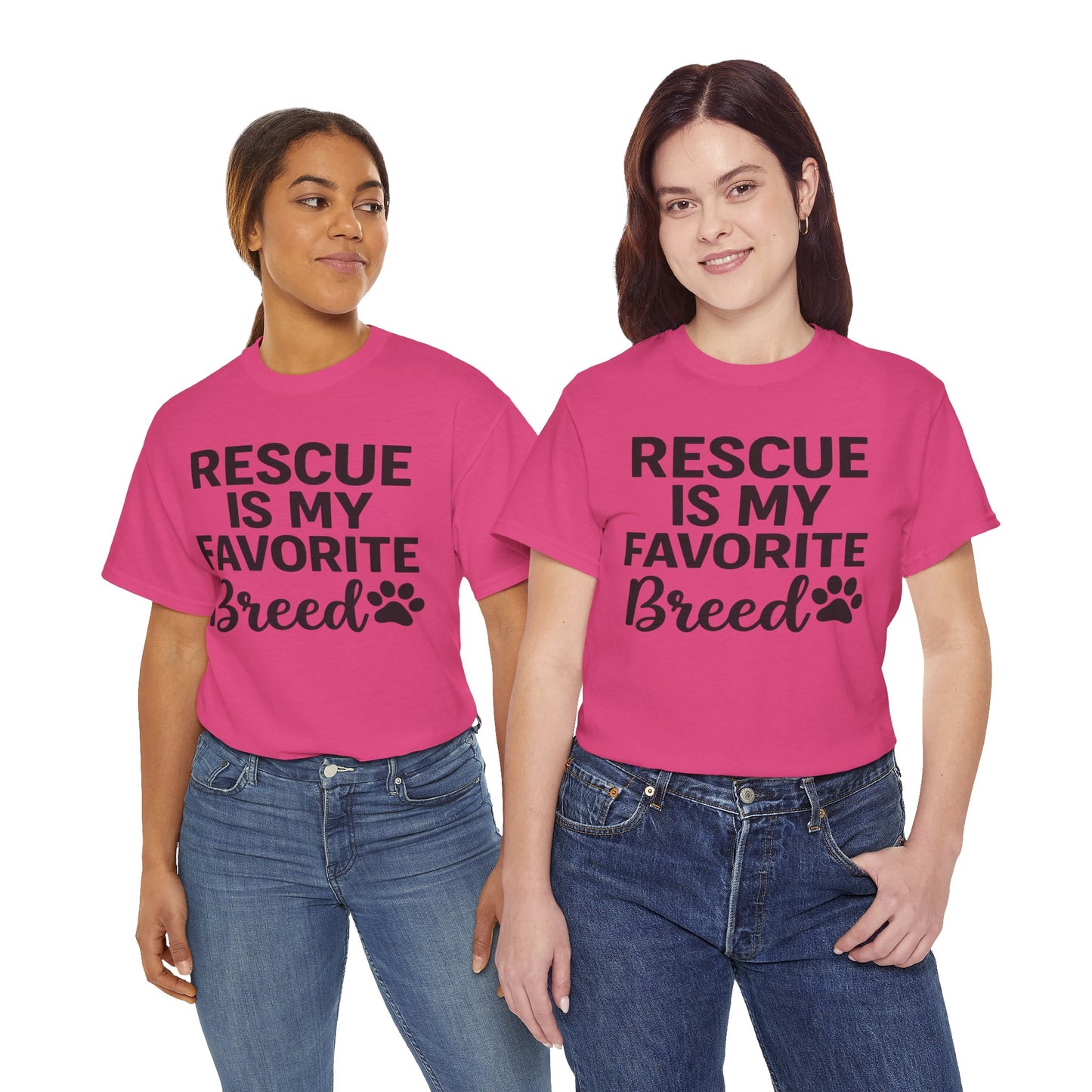 Rescue Dog Appreciation Tee, Unisex Heavy Cotton Shirt, Animal Lover Gift, Pet Adoption Shirt, Dog Rescue Awareness T-Shirt