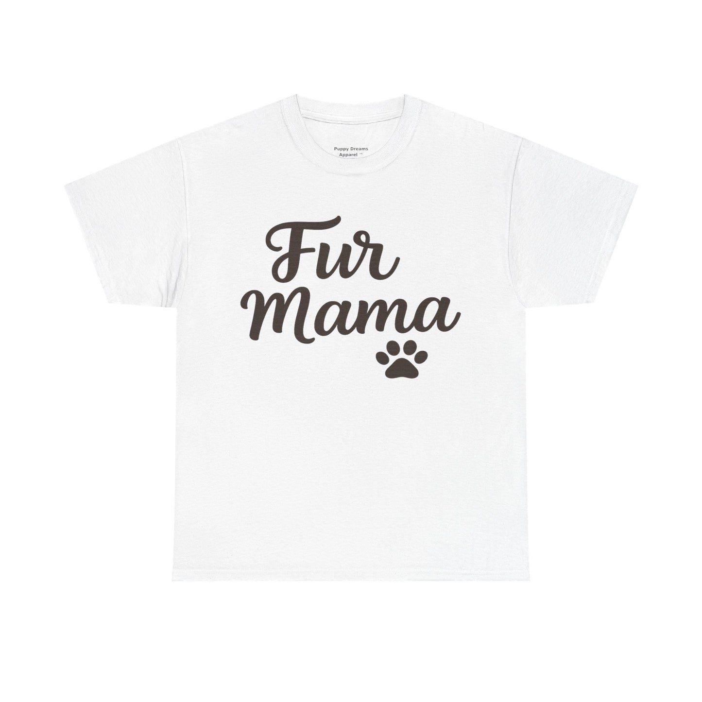 Fur Mama Tee - Perfect Gift for Pet Lovers, Dog Moms, Casual Wear, Birthday, Animal Lover Apparel