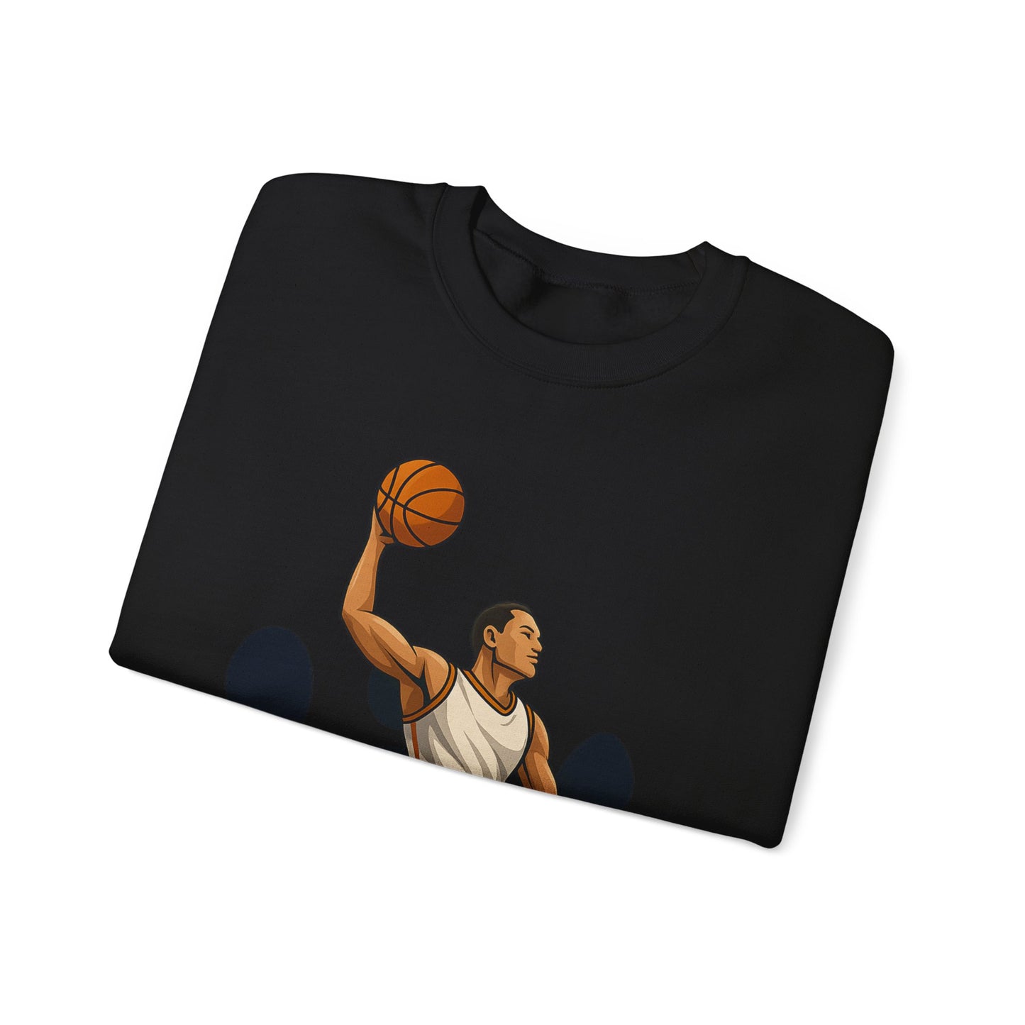Basketball Vibes Crewneck Sweatshirt, Sports Gift, Athletic Fashion, Unisex Style, Casual Wear, Gift for Sport Lovers