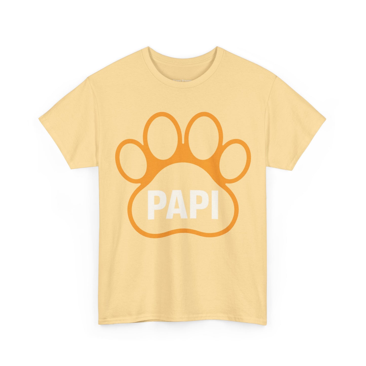 Paw Print PAPI Tee - Perfect for Dog Lovers, Gifts for Pawsome Dads, Casual Style, Pet-Themed Shirt, Unisex Cotton Top