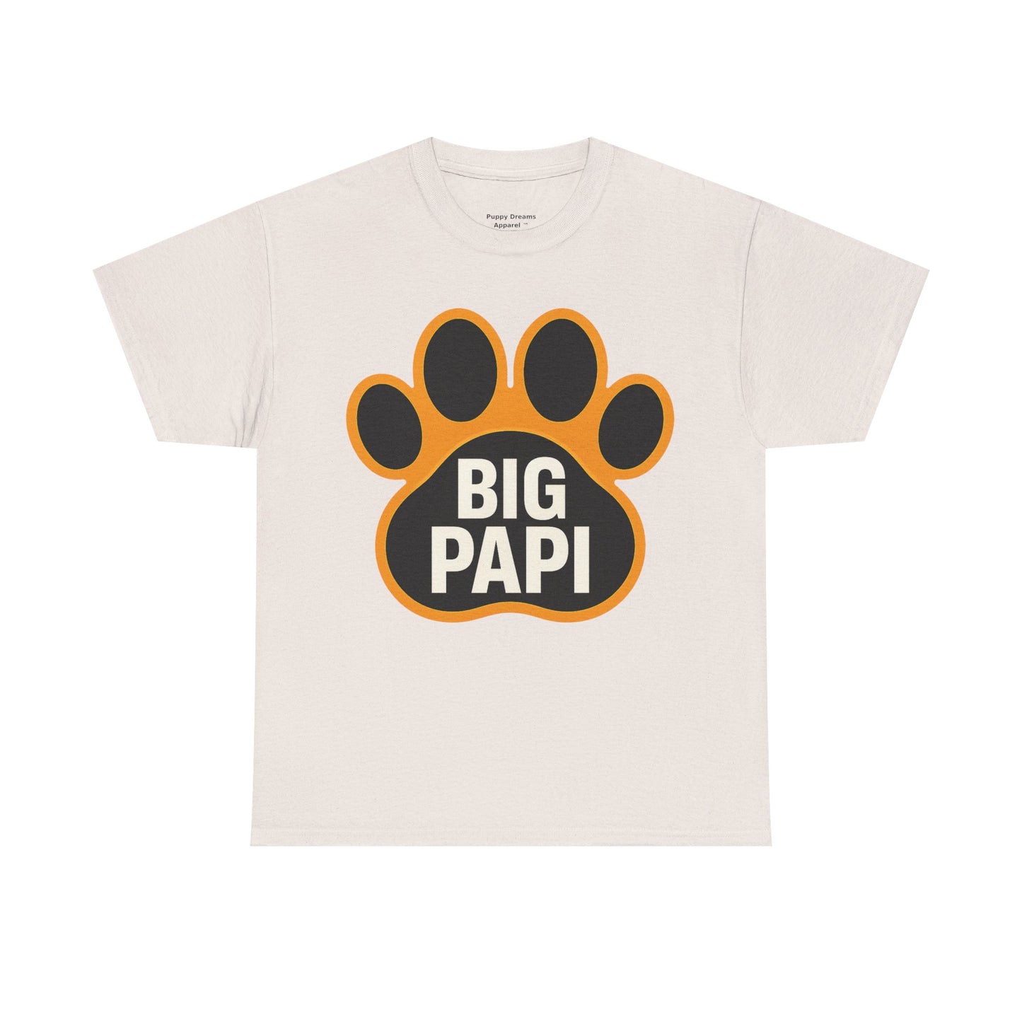Big Papi Unisex Heavy Cotton Tee, Funny Animal Lover Shirt, Pet Parent Gift, Casual Wear, Birthday Apparel