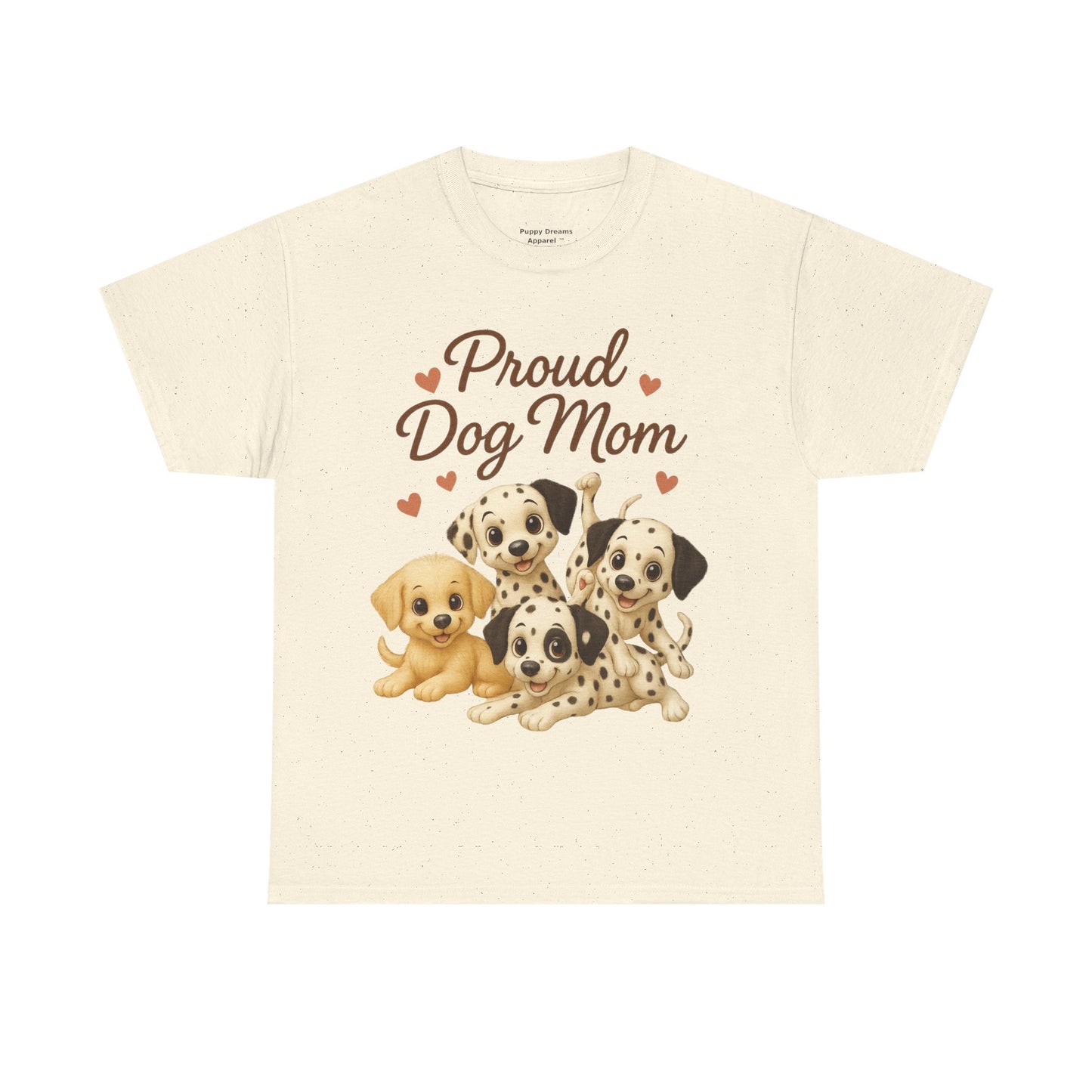 Proud Dog Mom Tee, Pet Lover Shirt, Dog Parent Gift, Birthday Gift for Dog Owners, Animal Lover Fashion, Cute Dog Graphic Tee