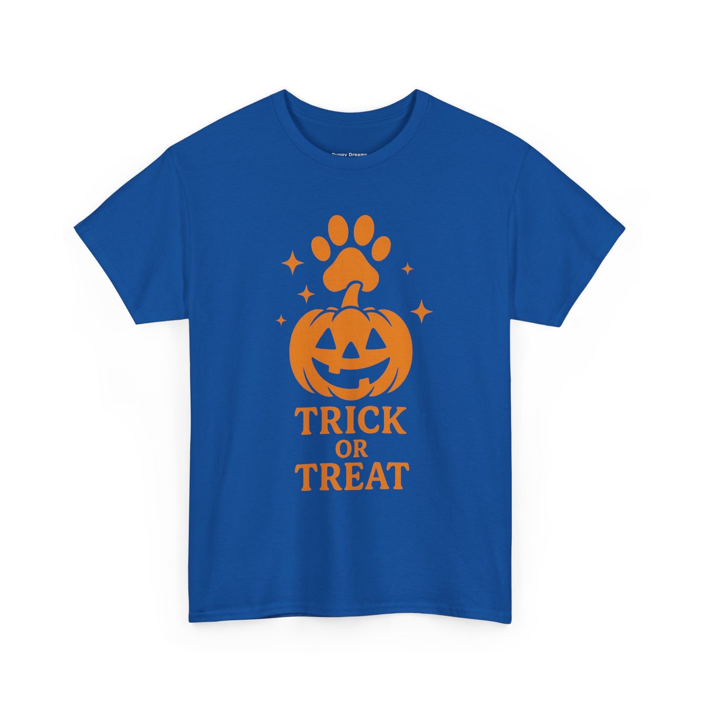 Halloween Pet Lovers Tee, Trick or Treat T-Shirt, Dog Costume Shirt, Fall Apparel, Cute Halloween Top, Gift for Animal Lovers