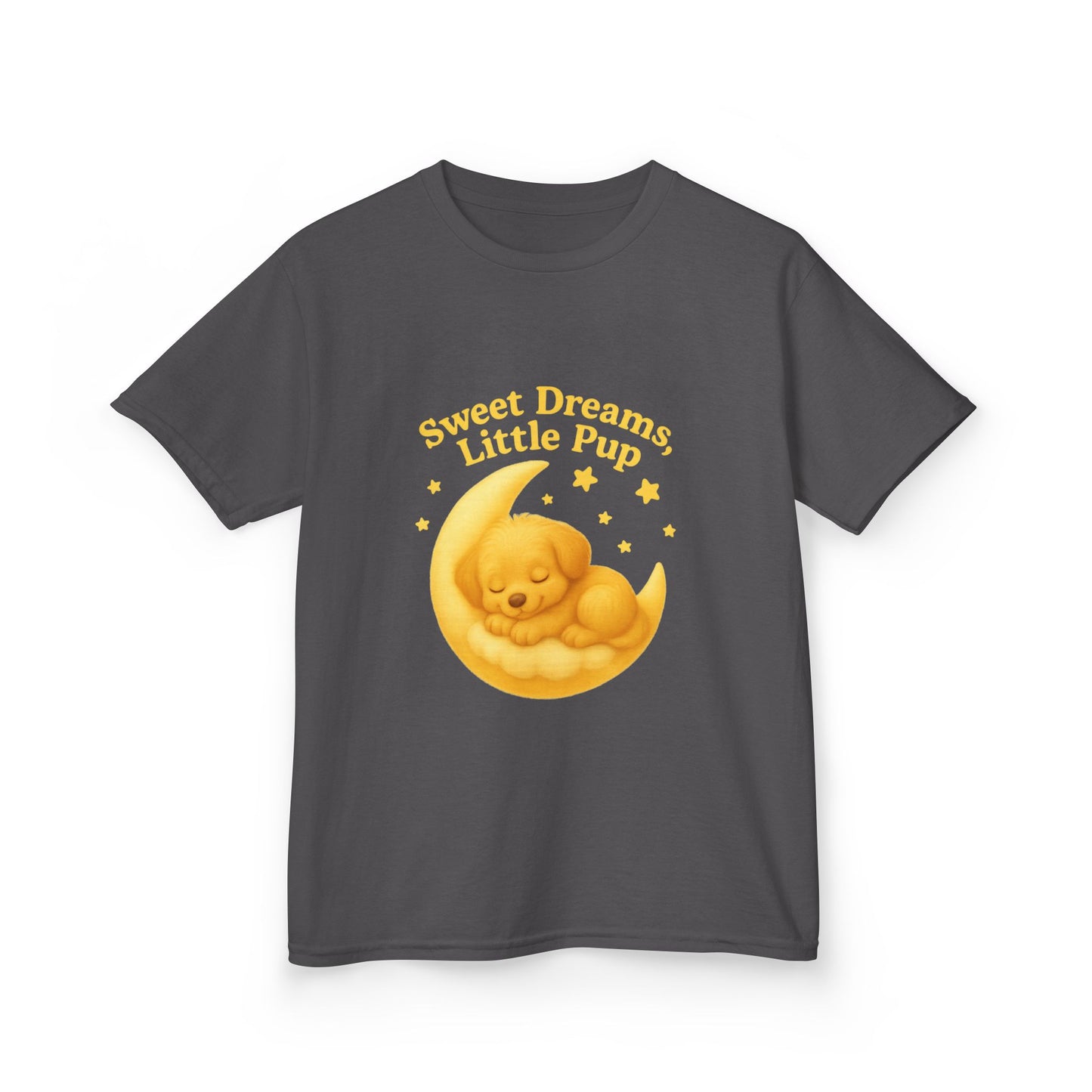 Sweet Dreams Little Pup Kids Tee, Cute Dog T-Shirt, Puppy Lover Gift, Kids Sleepwear, Animal Lover Apparel, Adorable Childrens Shirt