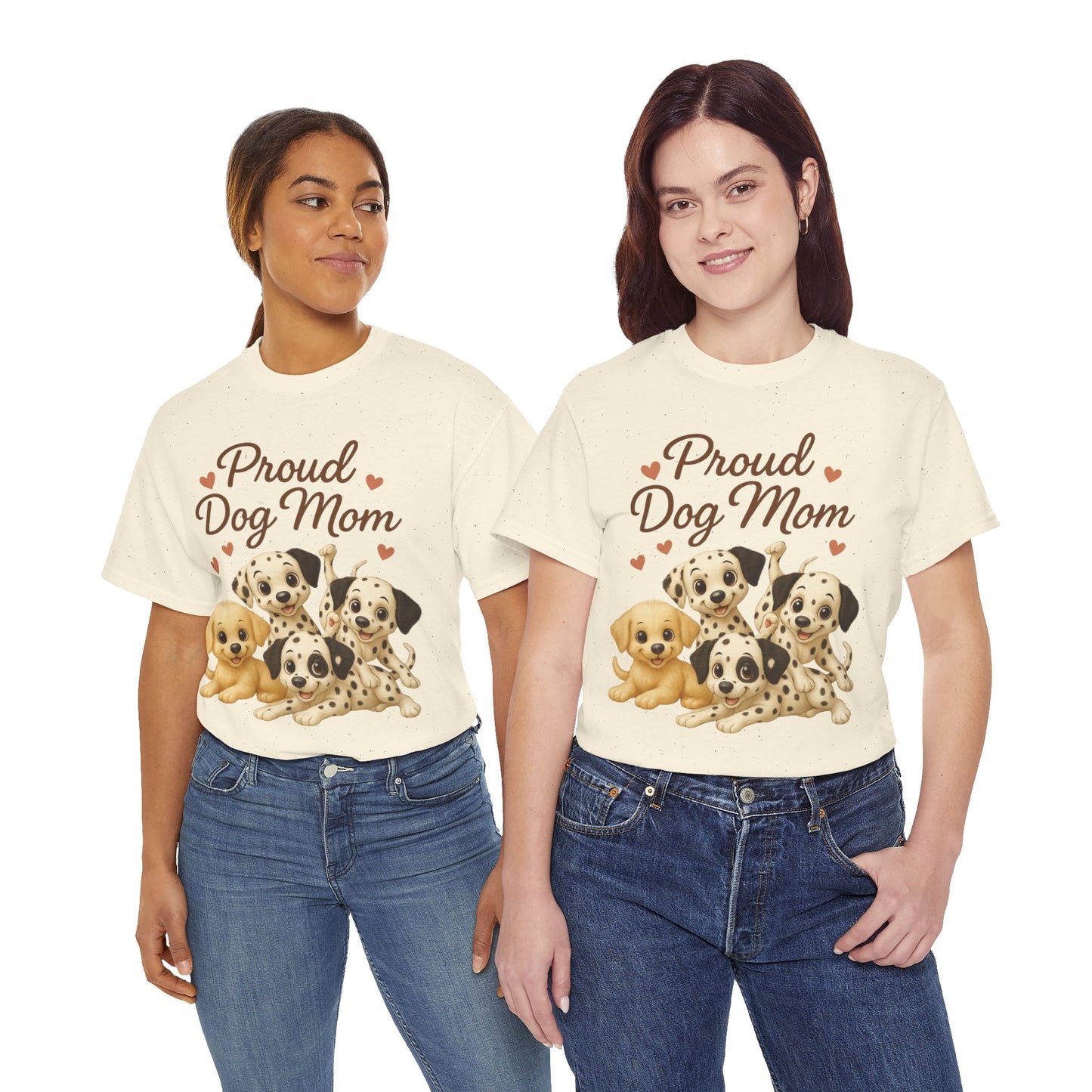 Proud Dog Mom Tee, Pet Lover Shirt, Dog Parent Gift, Birthday Gift for Dog Owners, Animal Lover Fashion, Cute Dog Graphic Tee