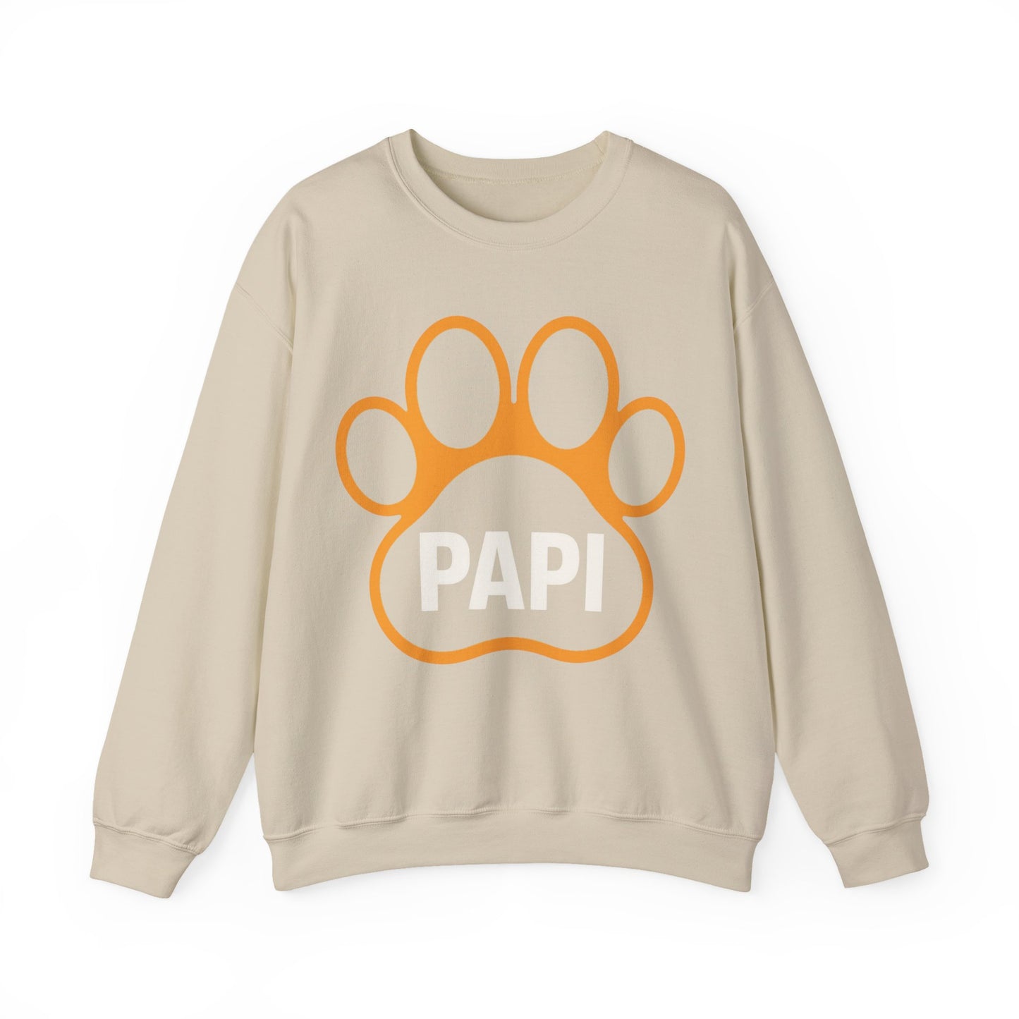 Paw Print Unisex Sweatshirt for Pet Lovers, Cozy Gift for Dog Moms, Birthday Gift, Animal Lover Apparel, Cute Pet Owner Crewneck