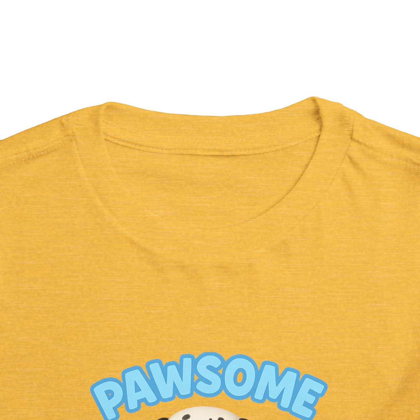 Pawsome Kid Toddler Tee, Cute Dog Tee for Toddlers, Kids' Short Sleeve Shirt, Birthday Gift, Animal Lovers, Pet Themed Apparel