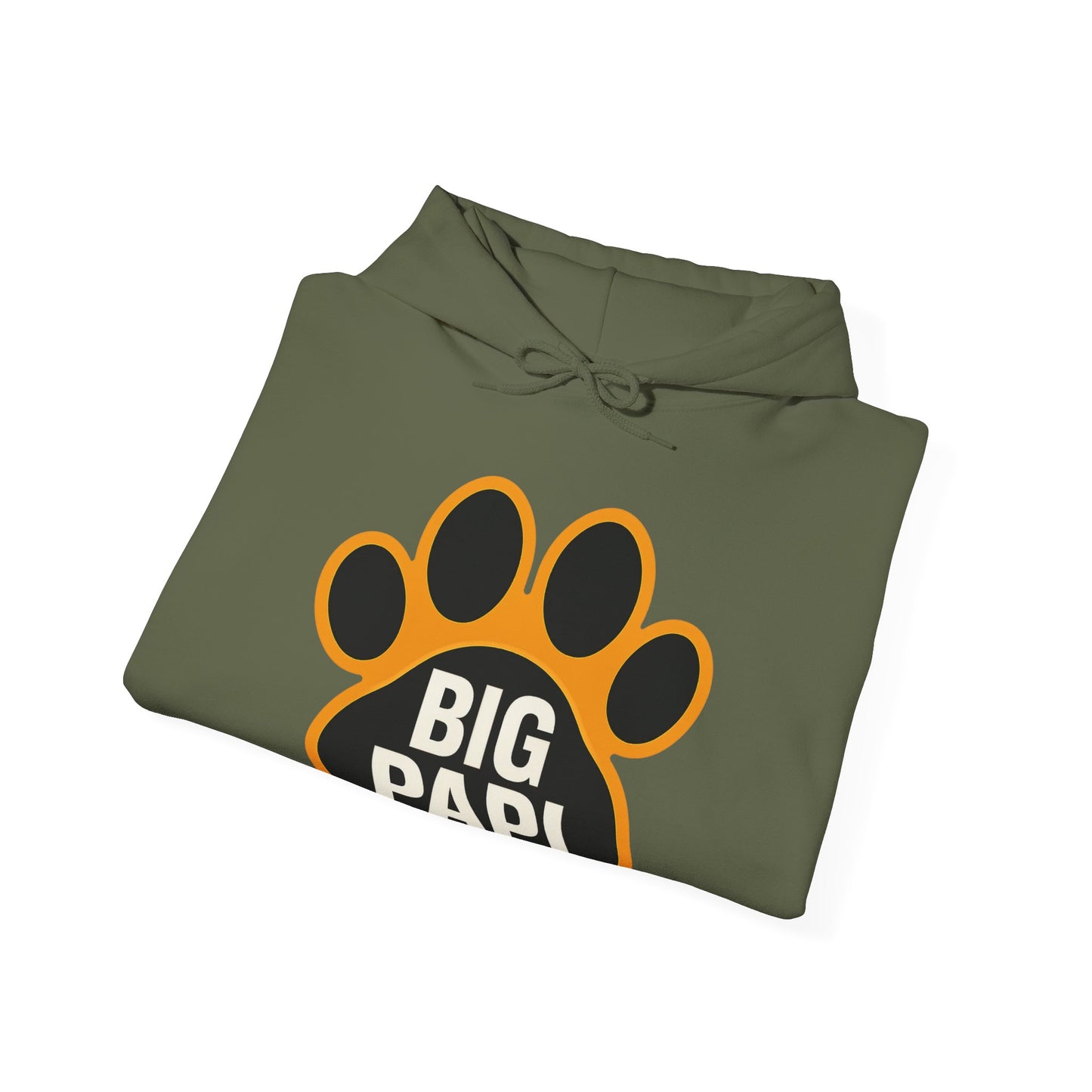 Big Papi Unisex Hoodie, Cute Pet Lover Gift, Cozy Sweatshirt for Dads, Animal Lover Apparel, Perfect for Father's Day