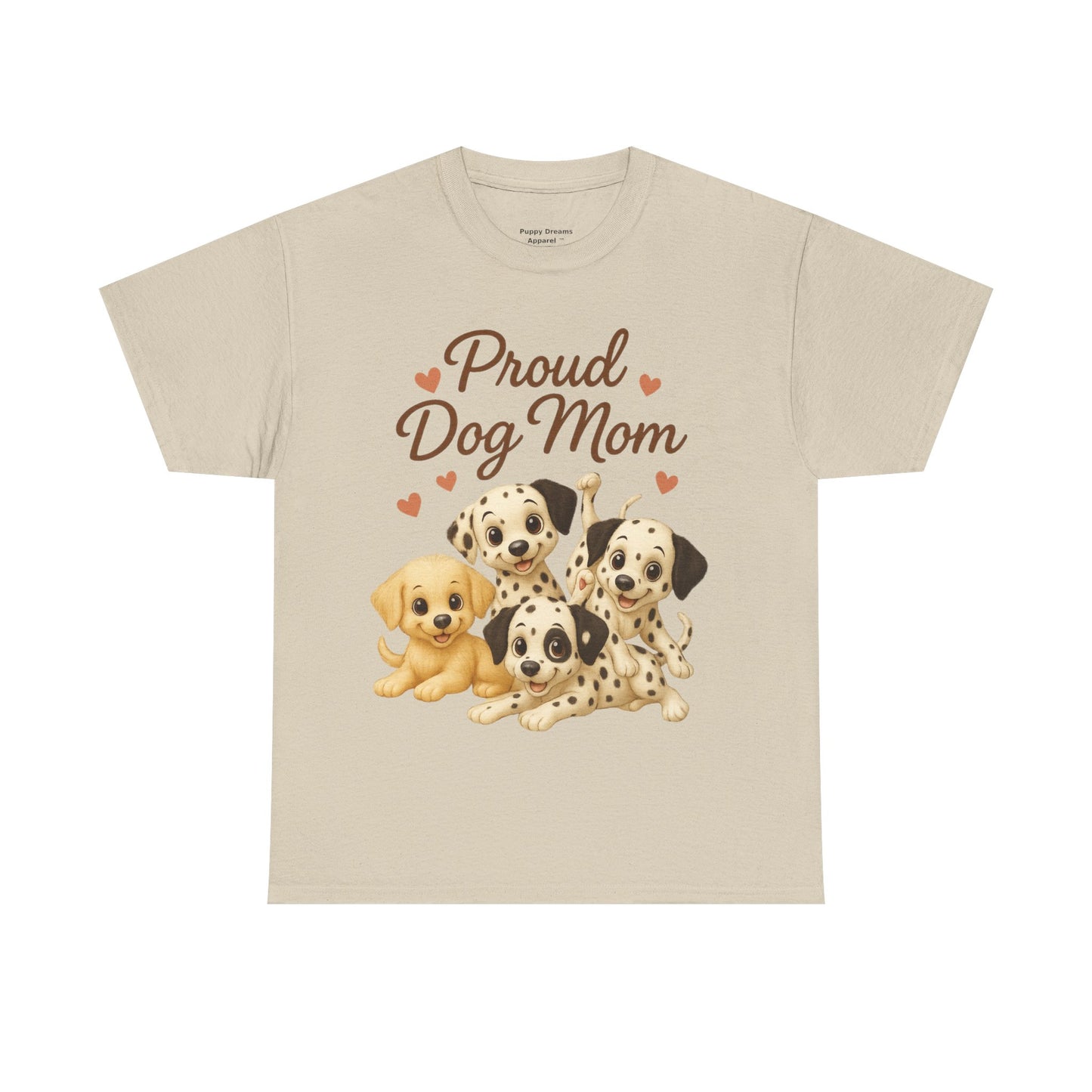 Proud Dog Mom Tee, Pet Lover Shirt, Dog Parent Gift, Birthday Gift for Dog Owners, Animal Lover Fashion, Cute Dog Graphic Tee