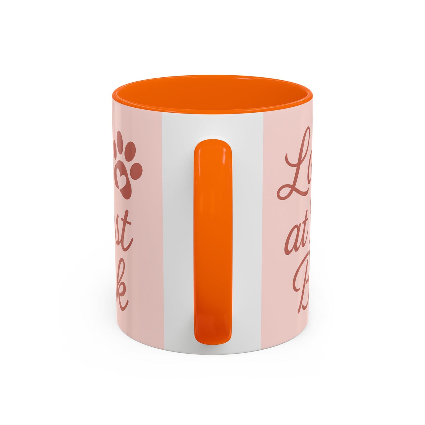 Love at First Bark Coffee Mug, Pet Lover Gift, Dog Mom Mug, Cute Dog Accessories, Animal Lover Coffee Cup