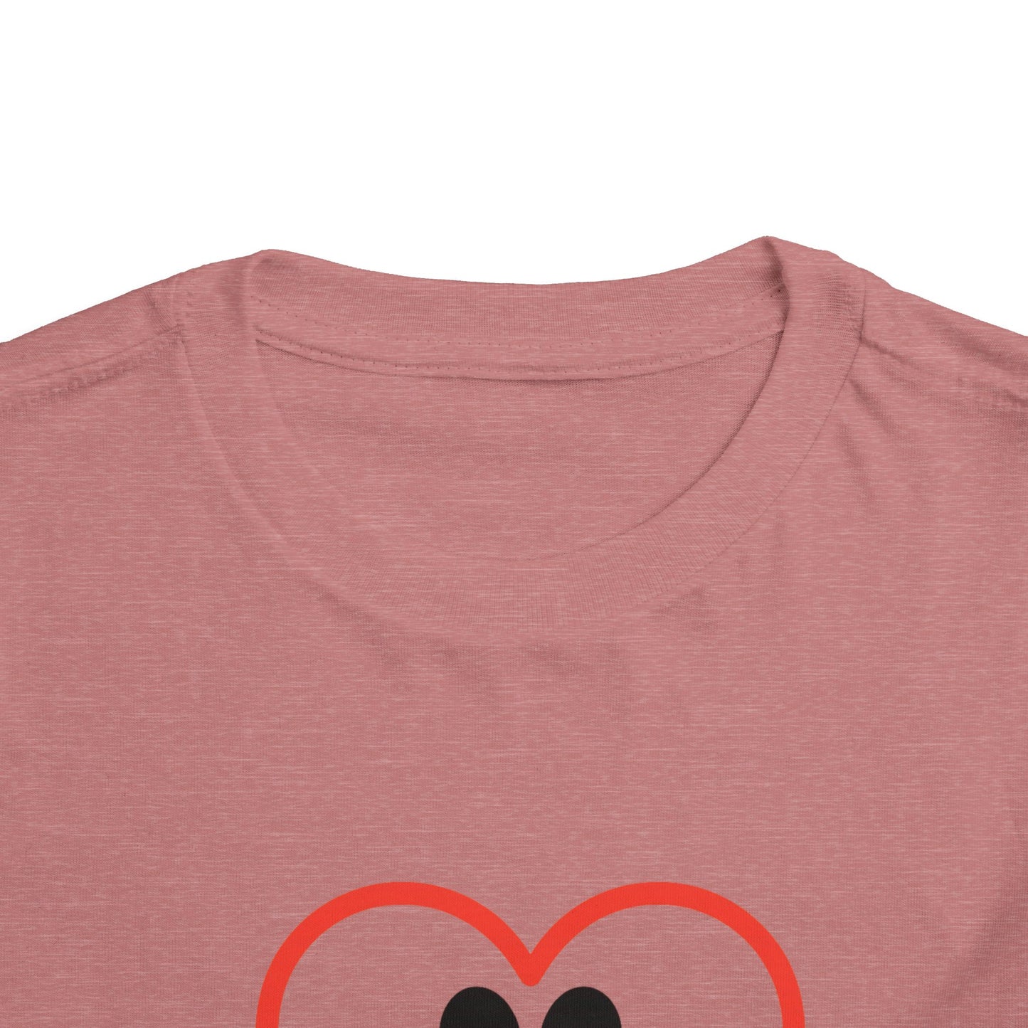 Rescue Love Repeat Toddler Tee, Kids Animal Lover Shirt, Adoption Support T-Shirt, Perfect Gift for Pet Lovers, Heart Paw Print Tee