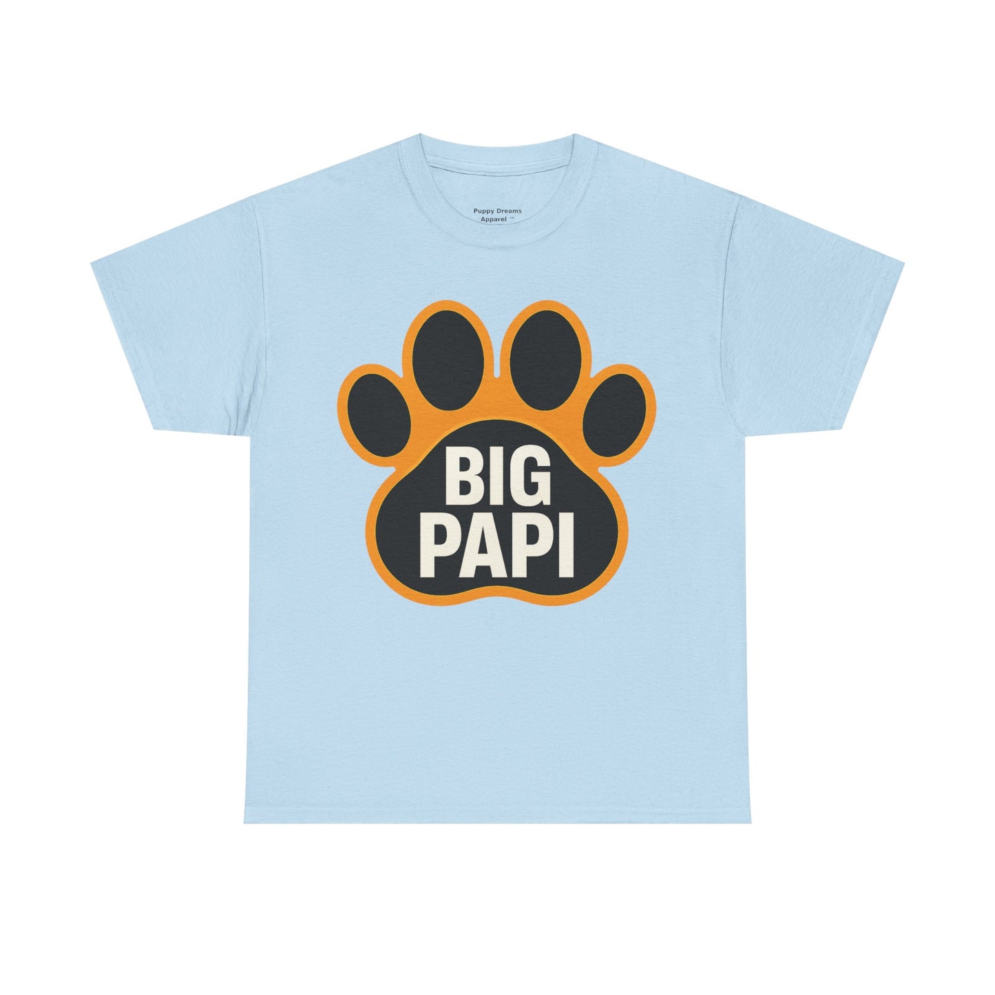 Big Papi Unisex Heavy Cotton Tee, Funny Animal Lover Shirt, Pet Parent Gift, Casual Wear, Birthday Apparel