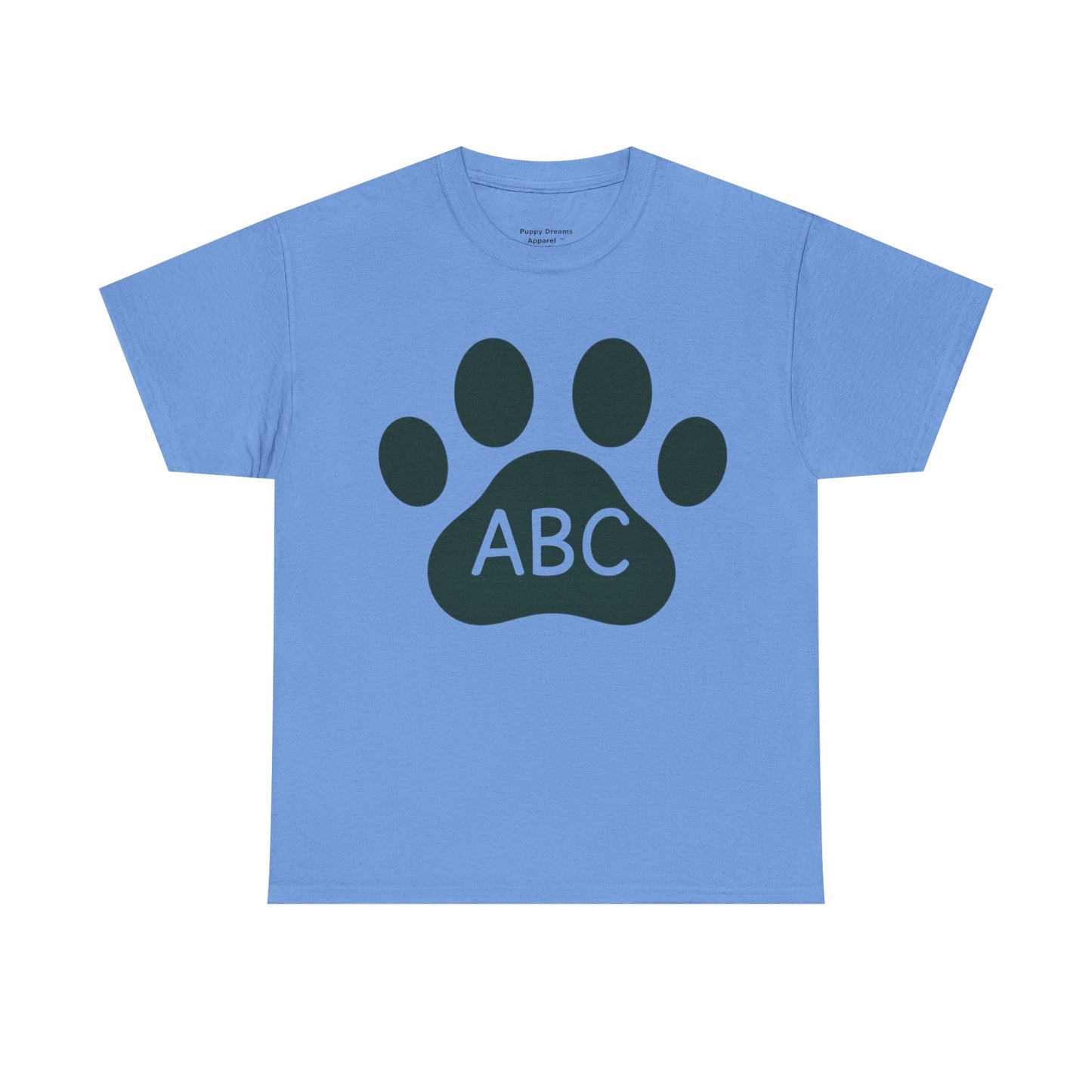Customizable Pet Paw Print Tee, Cute Pet Lover Shirt, Unisex Cotton T-Shirt, Gift for Dog Owners, Animal Lover Apparel