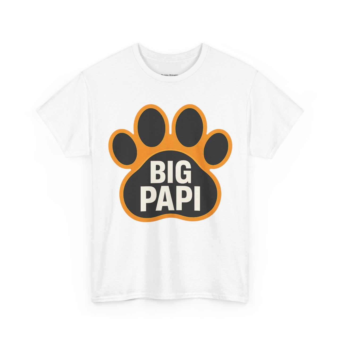 Big Papi Unisex Heavy Cotton Tee, Funny Animal Lover Shirt, Pet Parent Gift, Casual Wear, Birthday Apparel