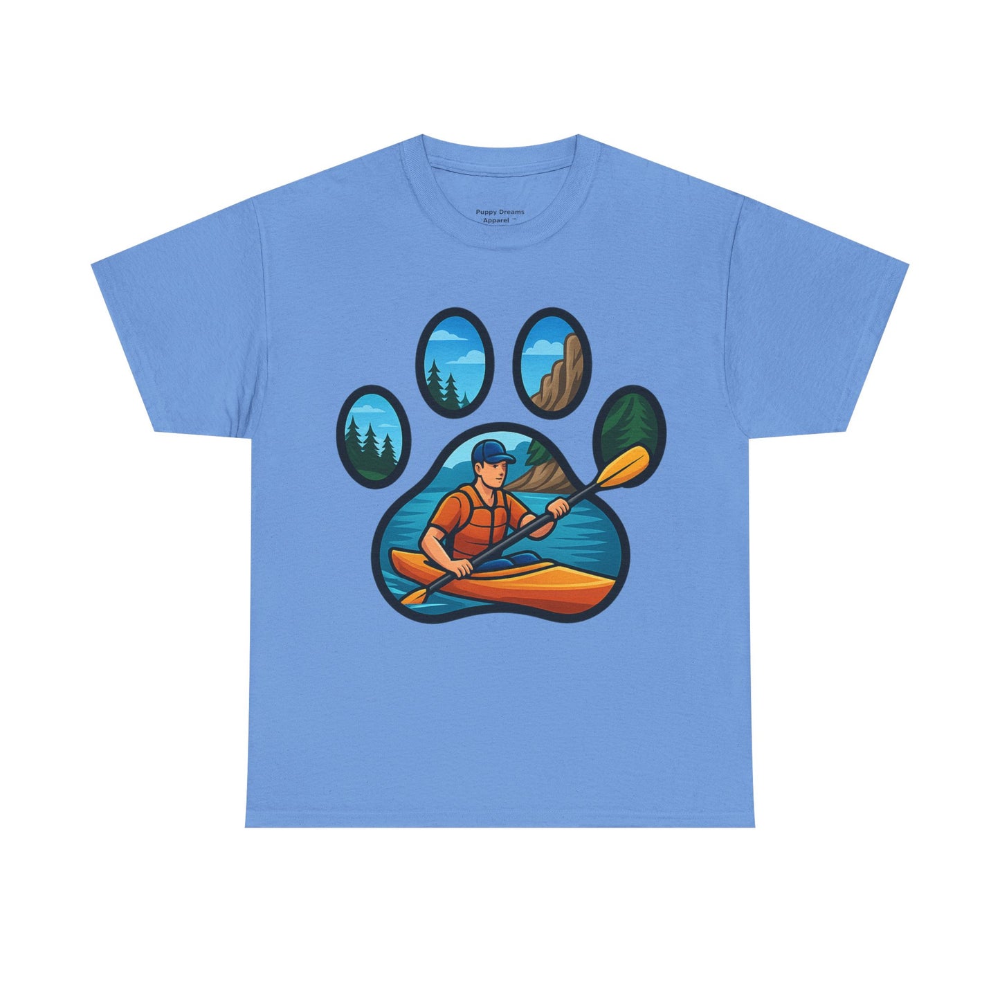 Adventure Kayaking Graphic Tee for Outdoor Lovers, Unisex Cotton Shirt, Nature Lovers Gift, Camping Apparel, Wildlife Design T-Shirt