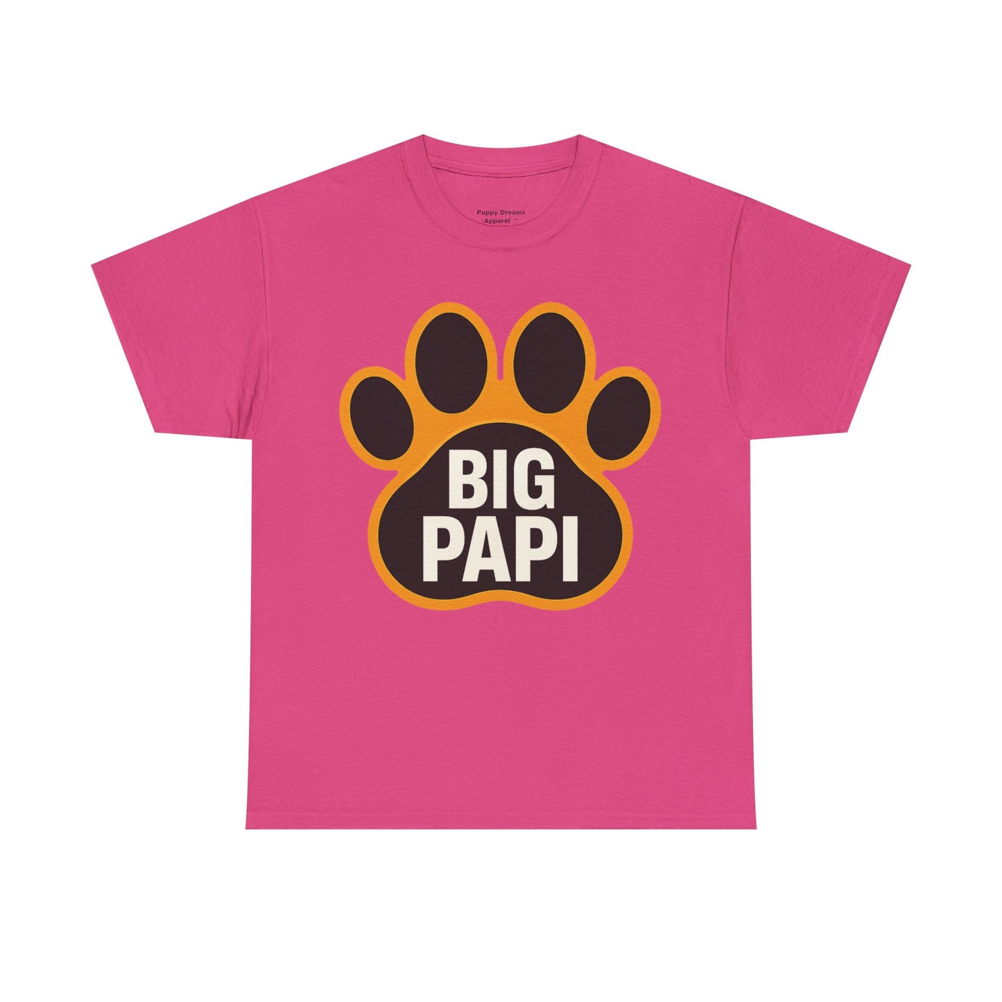 Big Papi Unisex Heavy Cotton Tee, Funny Animal Lover Shirt, Pet Parent Gift, Casual Wear, Birthday Apparel