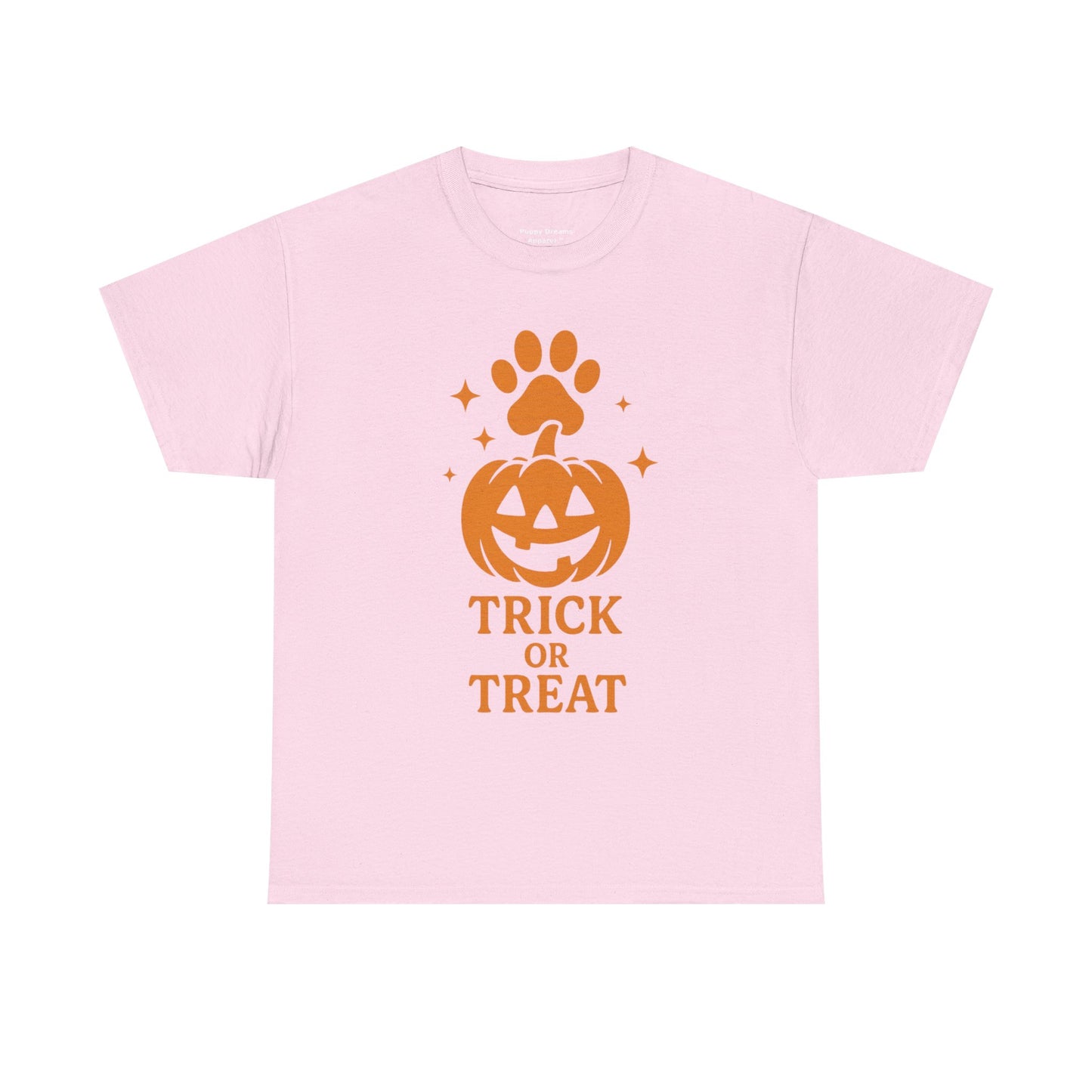 Halloween Pet Lovers Tee, Trick or Treat T-Shirt, Dog Costume Shirt, Fall Apparel, Cute Halloween Top, Gift for Animal Lovers