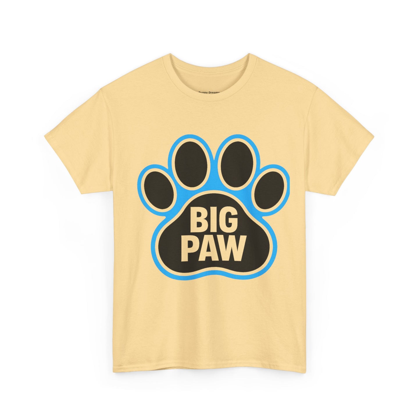 Big Paw Animal Lover Tee, Pet Owner Gift, Unisex Cotton Shirt for Dog Lovers, Cute Paw Print Tee, Casual Everyday Wear