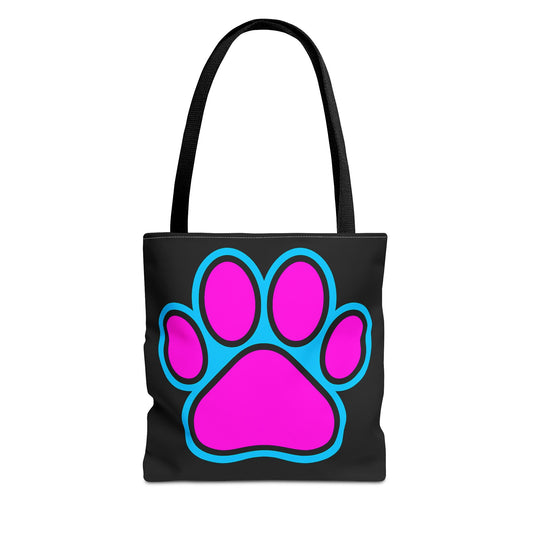 Stylish Pet Lover Tote Bag, Cute Paw Print Design, Reusable Shopping Bag, Gift for Animal Lovers, Eco-Friendly Accessory