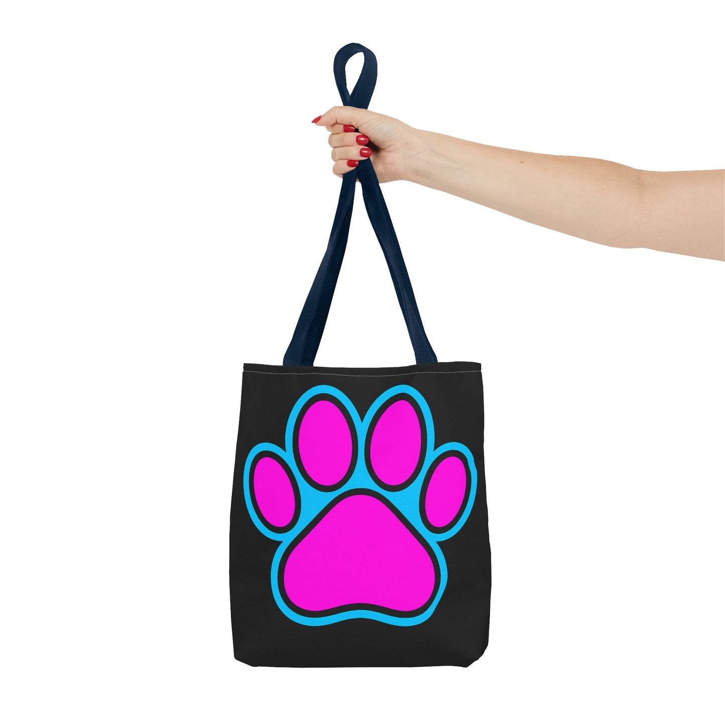 Stylish Pet Lover Tote Bag, Cute Paw Print Design, Reusable Shopping Bag, Gift for Animal Lovers, Eco-Friendly Accessory