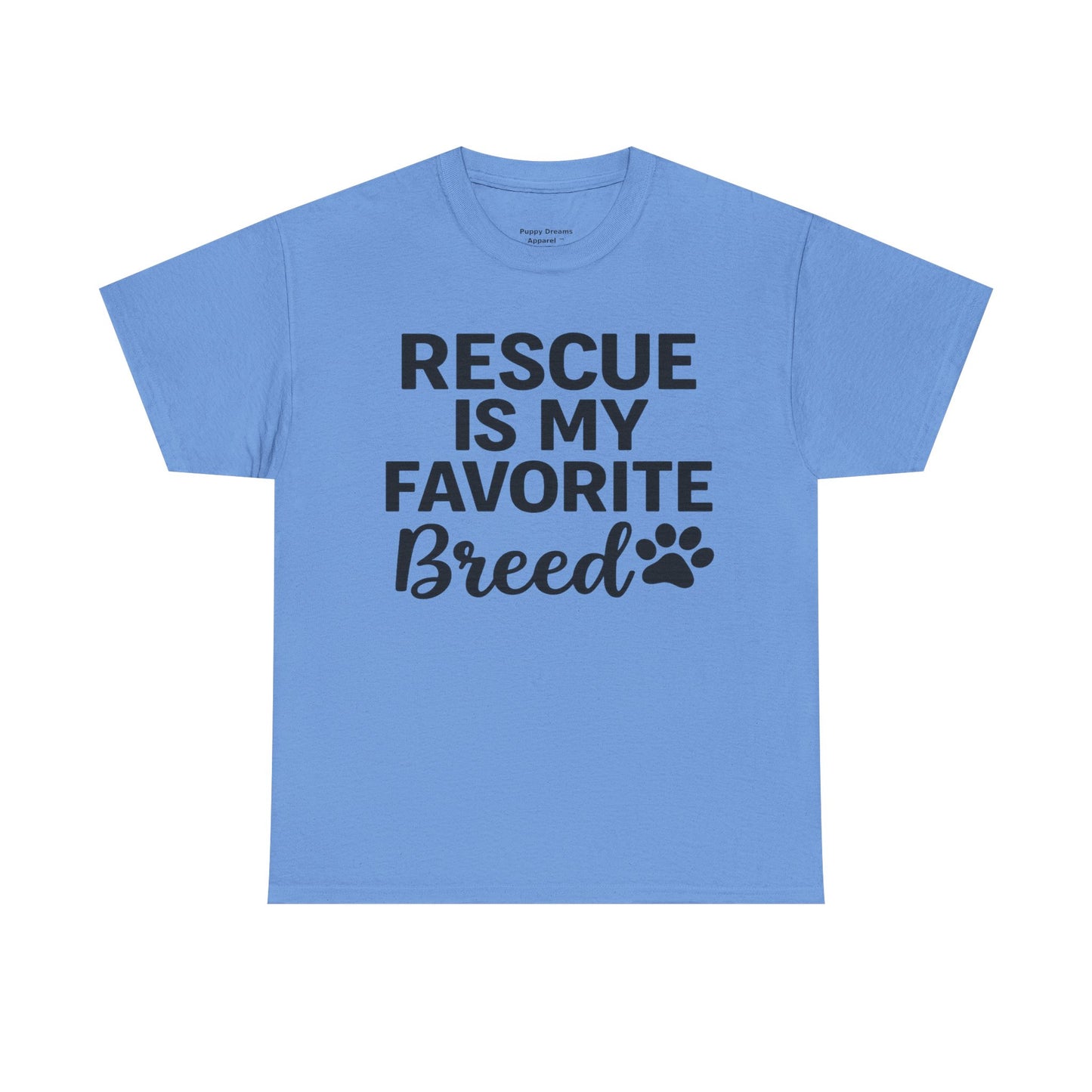 Rescue Dog Appreciation Tee, Unisex Heavy Cotton Shirt, Animal Lover Gift, Pet Adoption Shirt, Dog Rescue Awareness T-Shirt