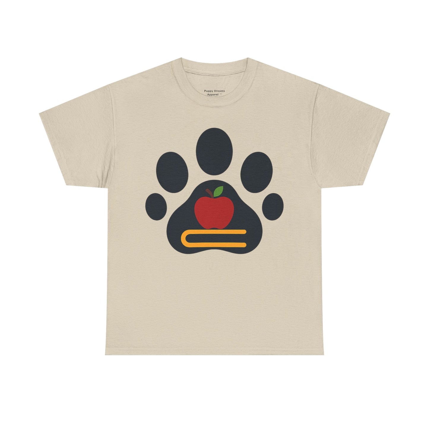 Pet Lover's Unisex Heavy Cotton Tee, Cute Dog T-Shirt, Animal Lover Gift, Unique Pet Apparel, Funny Pet Tee, Casual Dog Parent Shirt