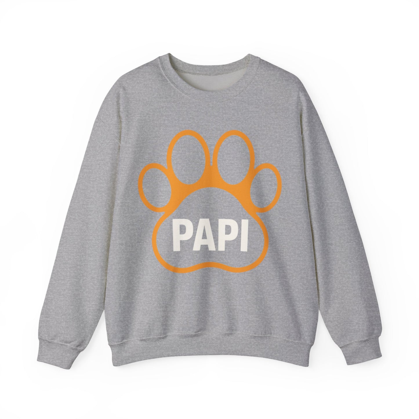 Paw Print Unisex Sweatshirt for Pet Lovers, Cozy Gift for Dog Moms, Birthday Gift, Animal Lover Apparel, Cute Pet Owner Crewneck