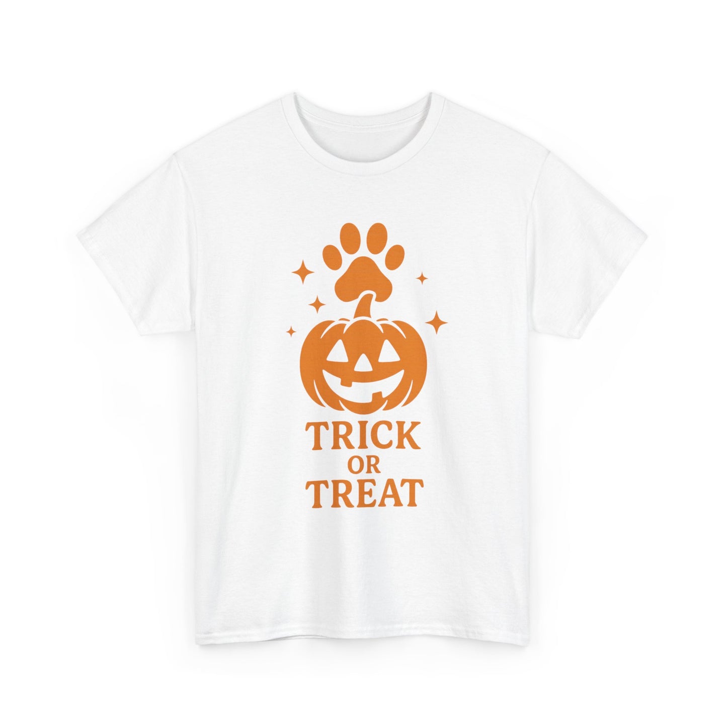 Halloween Pet Lovers Tee, Trick or Treat T-Shirt, Dog Costume Shirt, Fall Apparel, Cute Halloween Top, Gift for Animal Lovers