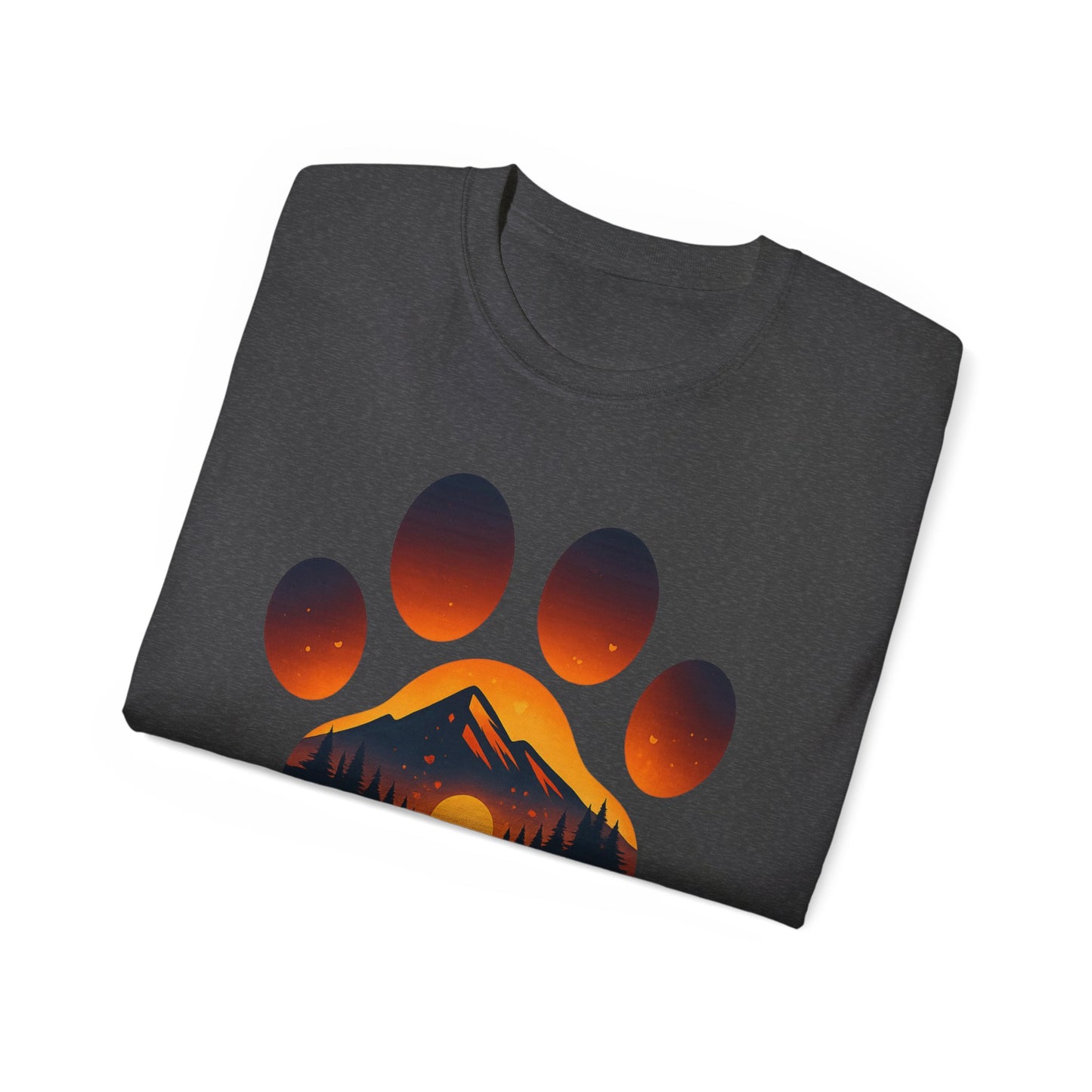 Happy Anniversary Paw Print Tee, Dog Lover Gift, Unisex Cotton T-Shirt, Pet Anniversary Apparel, Animal Lover Shirt