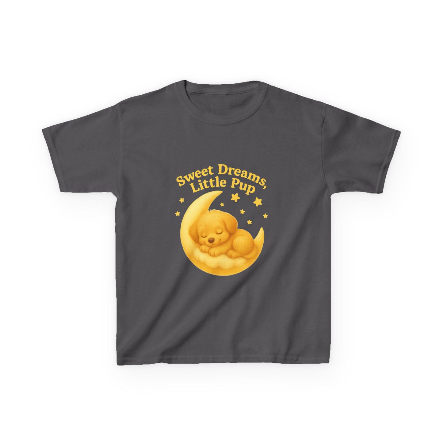 Sweet Dreams Little Pup Kids Tee, Cute Dog T-Shirt, Puppy Lover Gift, Kids Sleepwear, Animal Lover Apparel, Adorable Childrens Shirt