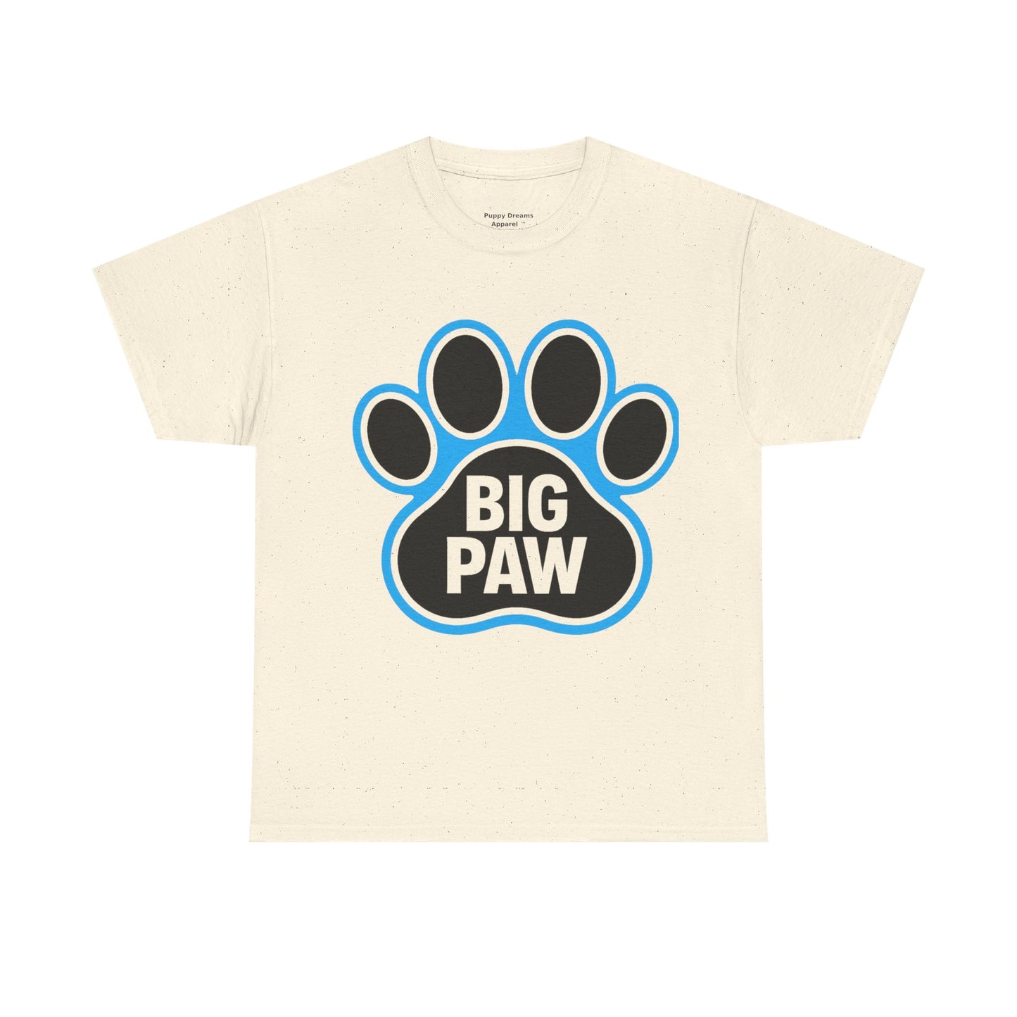 Big Paw Animal Lover Tee, Pet Owner Gift, Unisex Cotton Shirt for Dog Lovers, Cute Paw Print Tee, Casual Everyday Wear