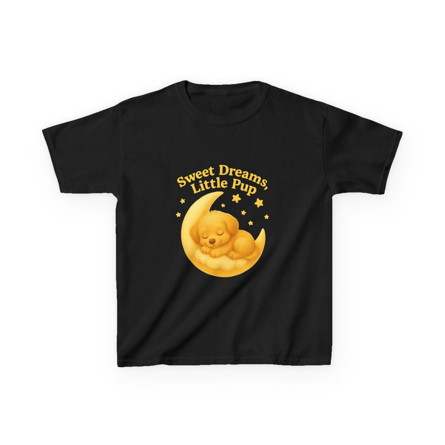 Sweet Dreams Little Pup Kids Tee, Cute Dog T-Shirt, Puppy Lover Gift, Kids Sleepwear, Animal Lover Apparel, Adorable Childrens Shirt