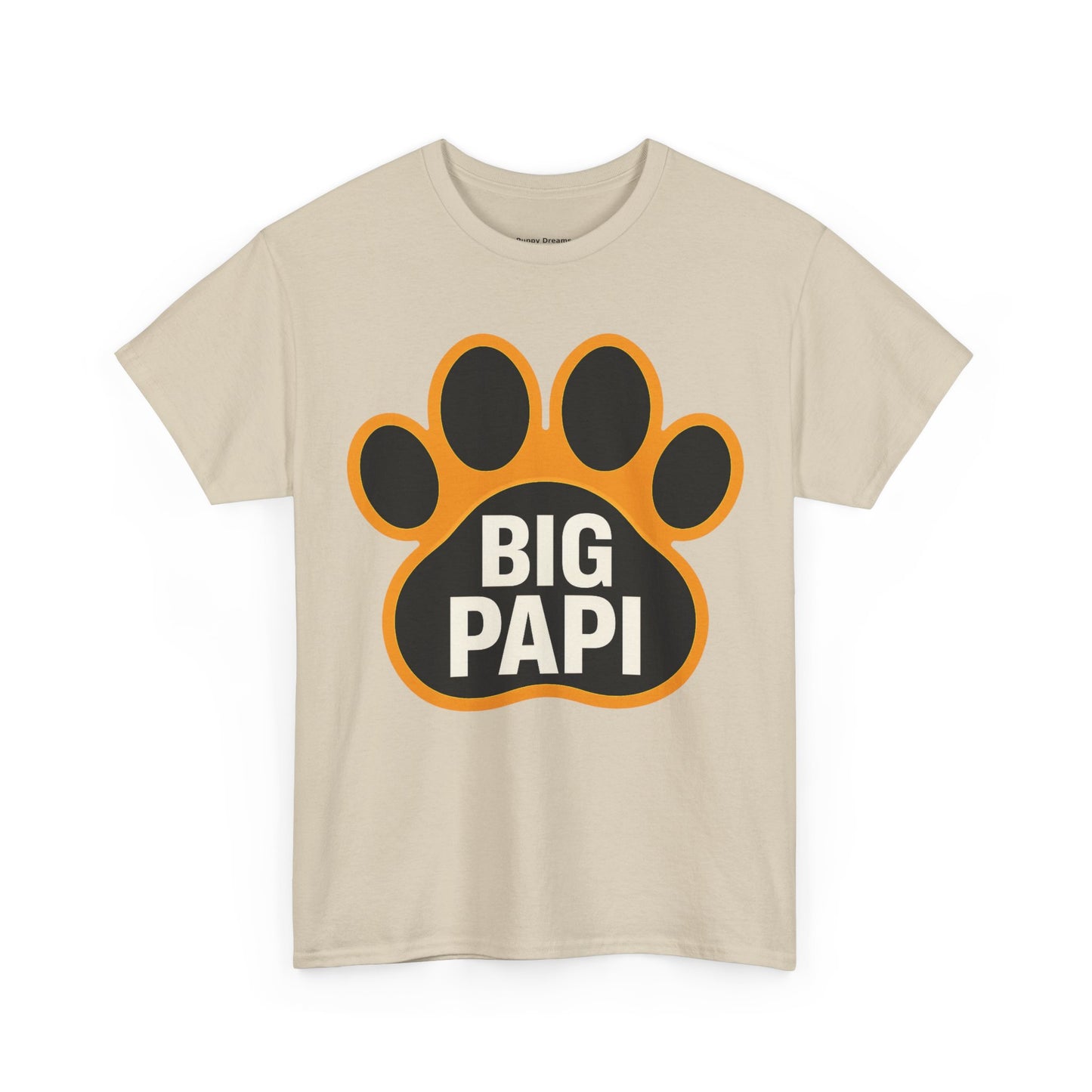 Big Papi Unisex Heavy Cotton Tee, Funny Animal Lover Shirt, Pet Parent Gift, Casual Wear, Birthday Apparel