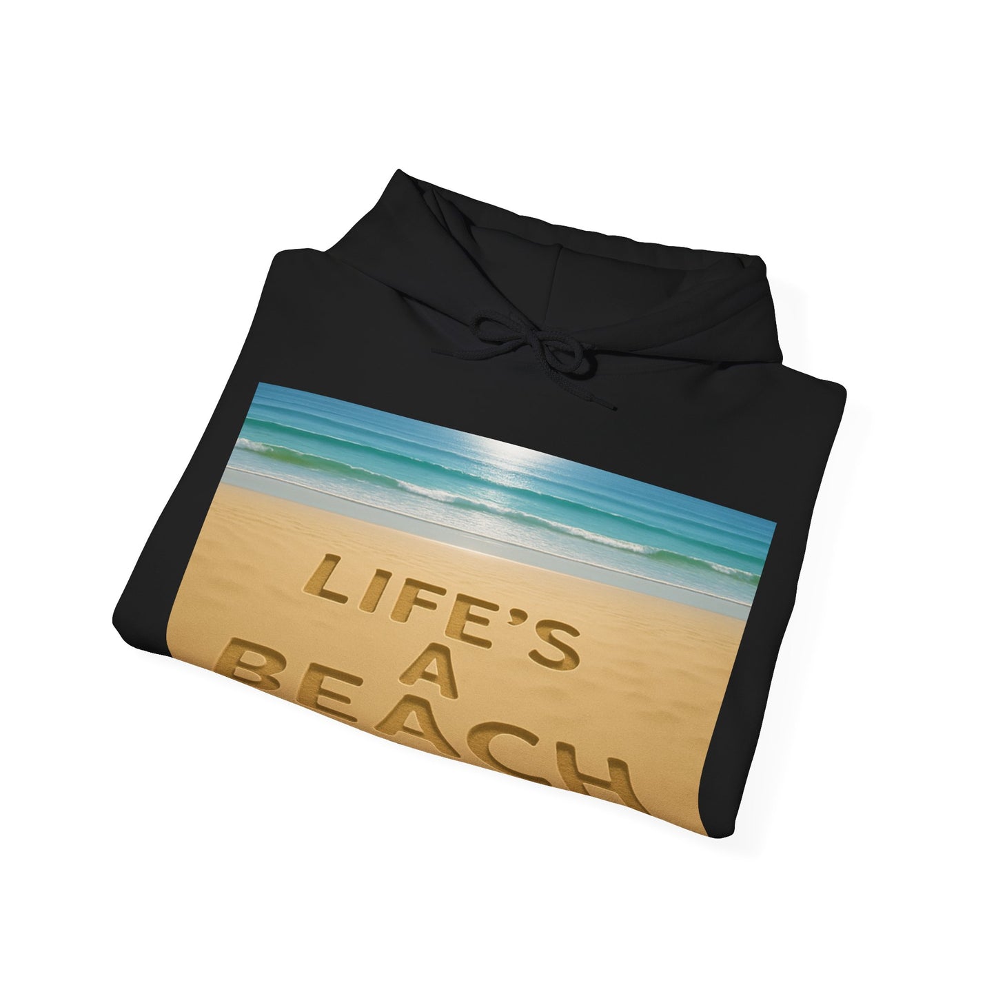 Beach Vibes Sweatshirt, Life's a Beach Hoodie, Coastal Style Pullover, Summer Casual Wear, Beach Lover Gift