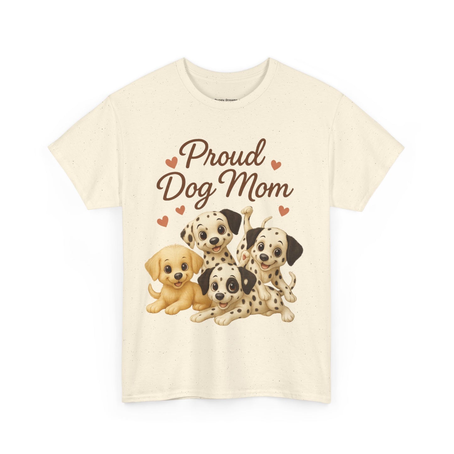 Proud Dog Mom Tee, Pet Lover Shirt, Dog Parent Gift, Birthday Gift for Dog Owners, Animal Lover Fashion, Cute Dog Graphic Tee