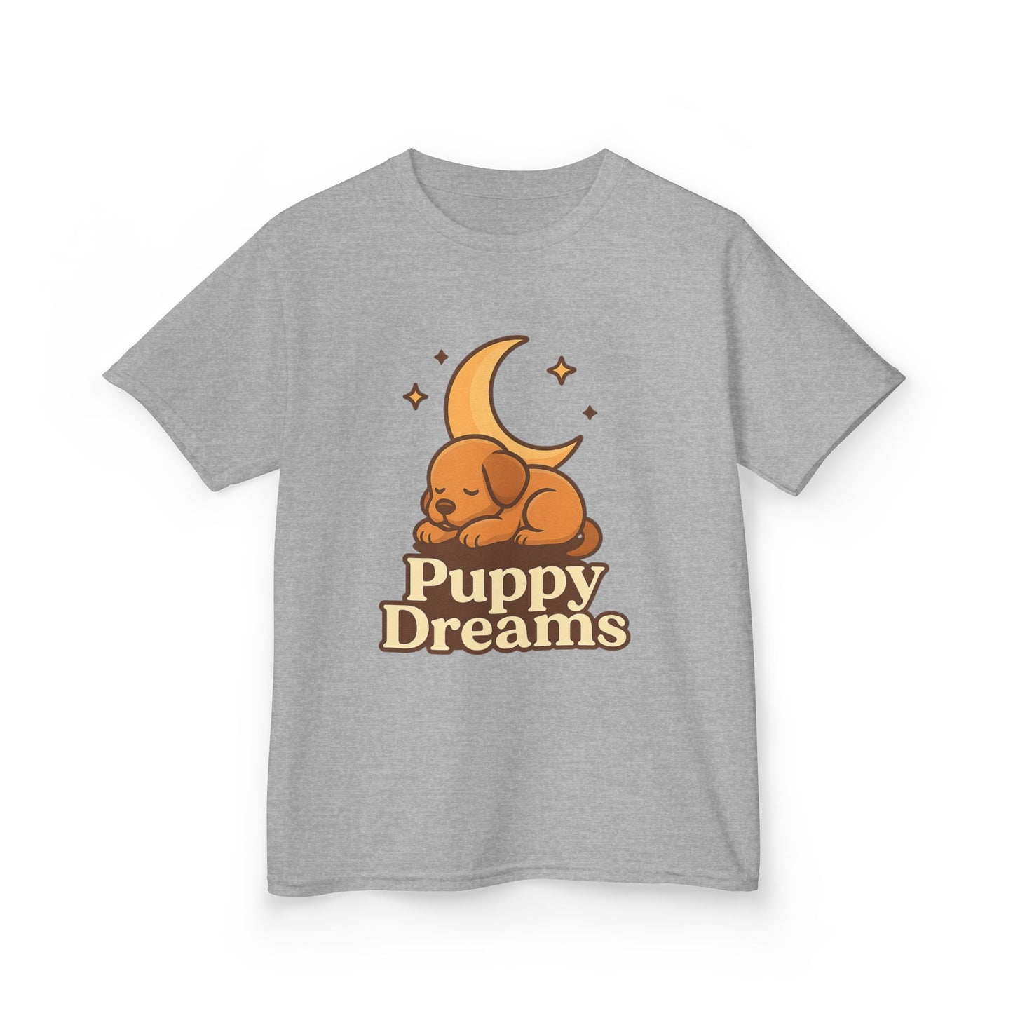 Puppy Dreams Kids Tee, Dreamy Cotton T-Shirt for Children, Cute Dog Shirt, Animal Lover Gift, Birthday Party Outfit, Cozy Everyday Wear