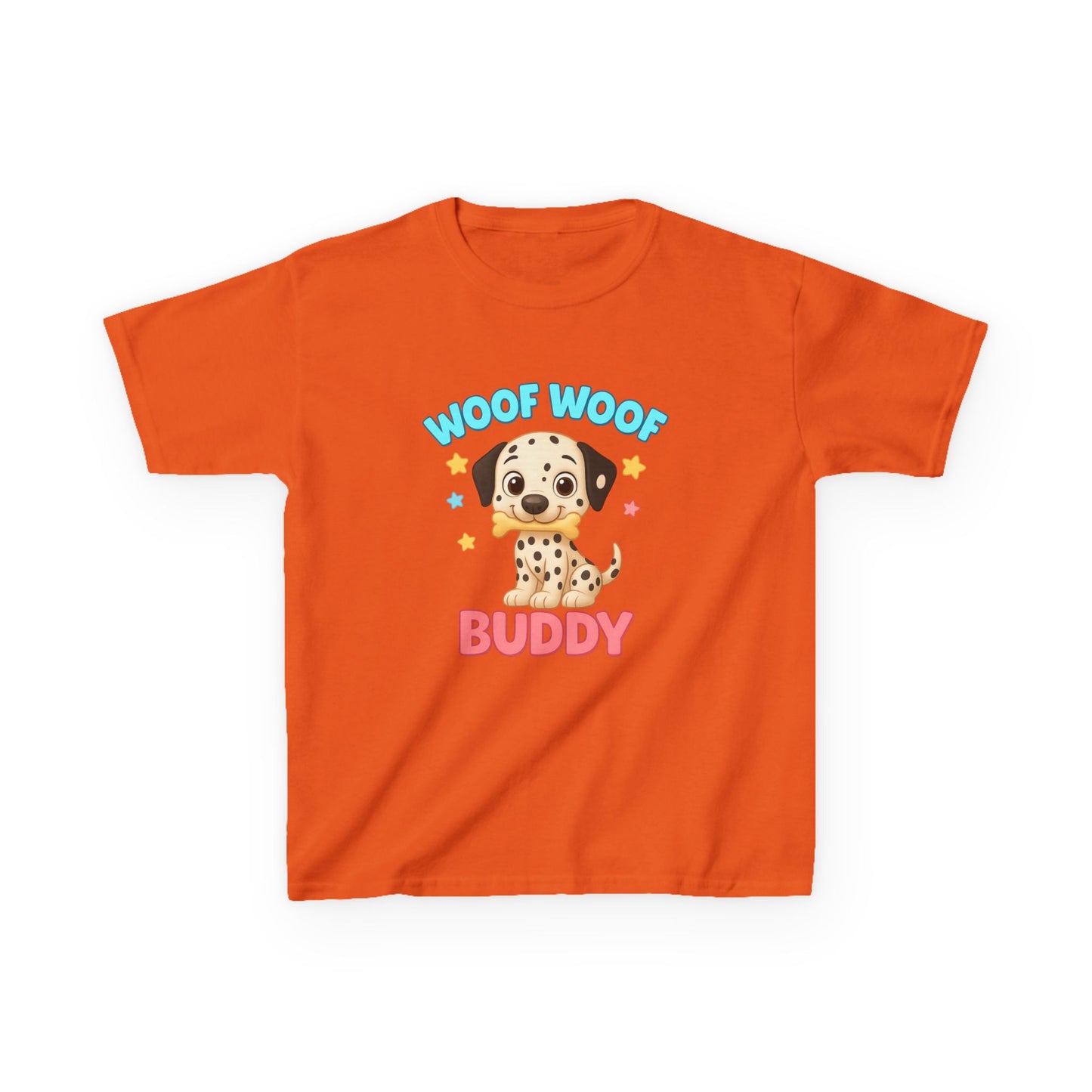 Kids Dalmatian Dog Tee, Cute Pet Shirt for Boys & Girls, Birthday Gift, Animal Lovers, Fun Casual Wear, Cartoon Dog Design