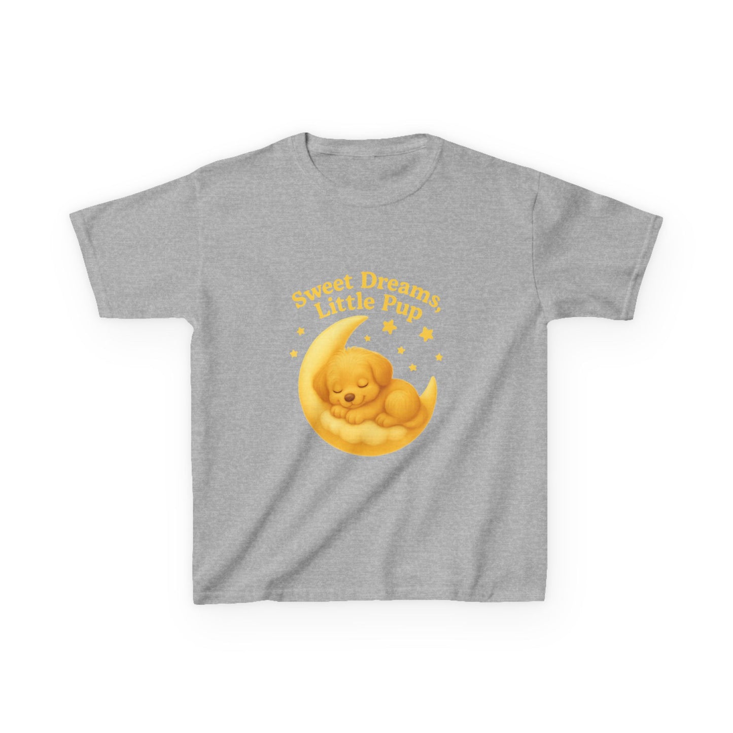 Sweet Dreams Little Pup Kids Tee, Cute Dog T-Shirt, Puppy Lover Gift, Kids Sleepwear, Animal Lover Apparel, Adorable Childrens Shirt