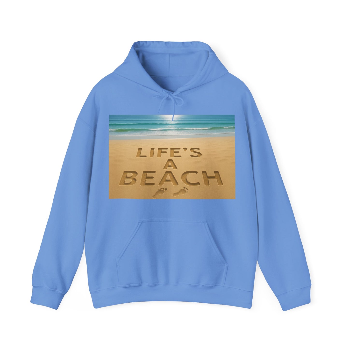 Beach Vibes Sweatshirt, Life's a Beach Hoodie, Coastal Style Pullover, Summer Casual Wear, Beach Lover Gift