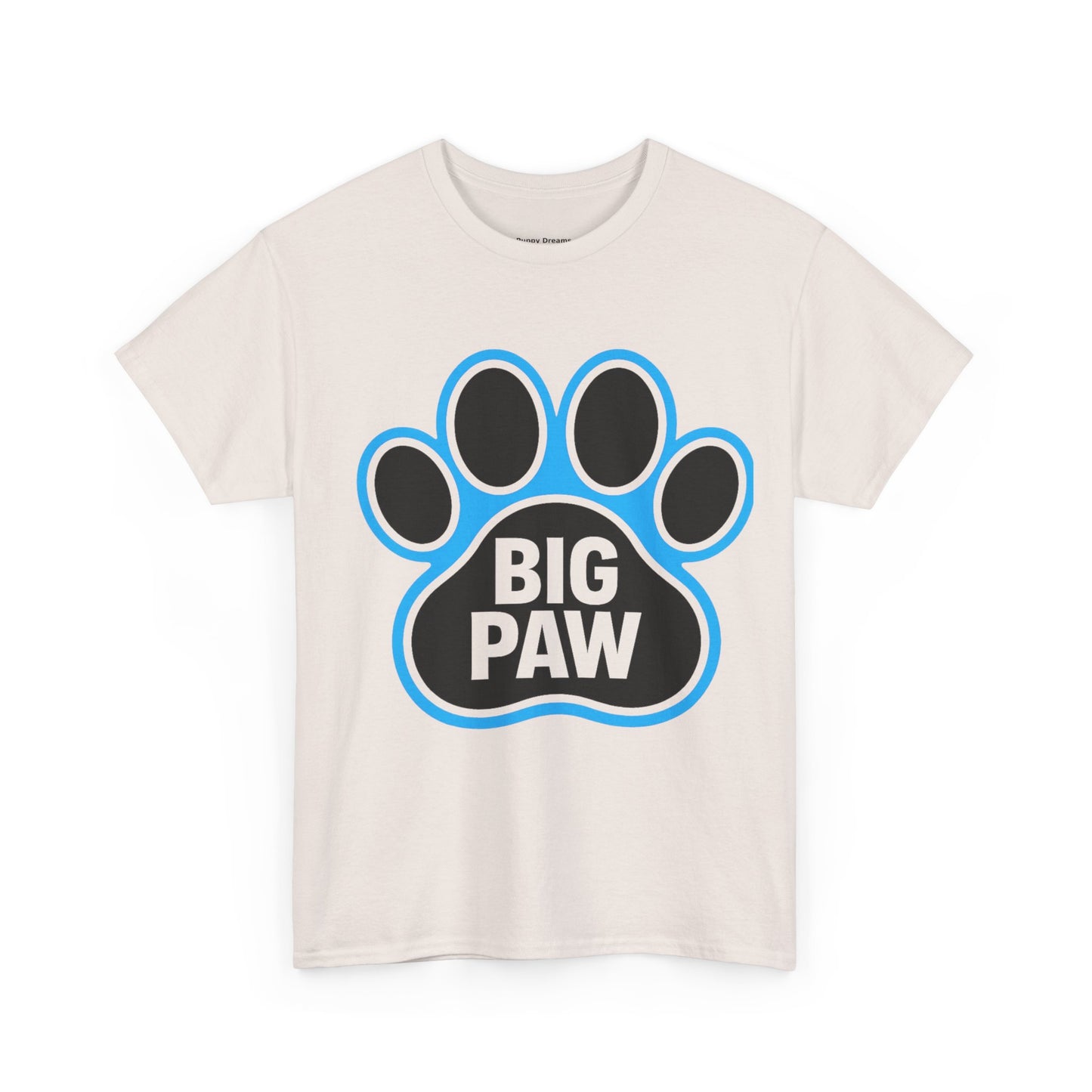 Big Paw Animal Lover Tee, Pet Owner Gift, Unisex Cotton Shirt for Dog Lovers, Cute Paw Print Tee, Casual Everyday Wear